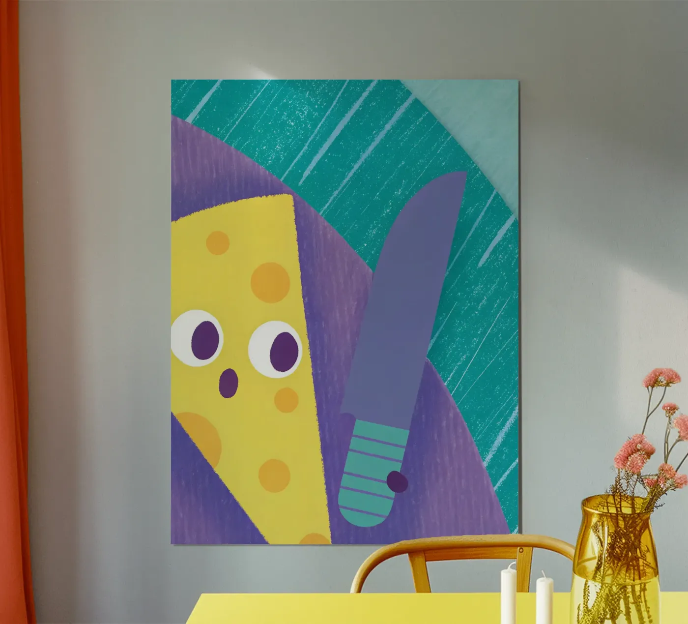 Formaggio divertente poster da LOYAL SHOP