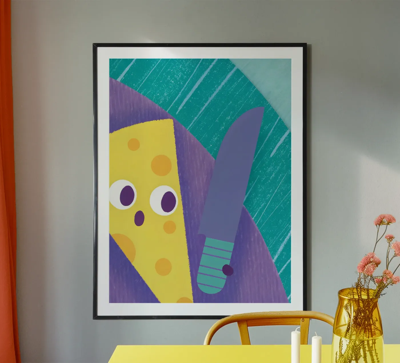 Formaggio divertente poster da LOYAL SHOP