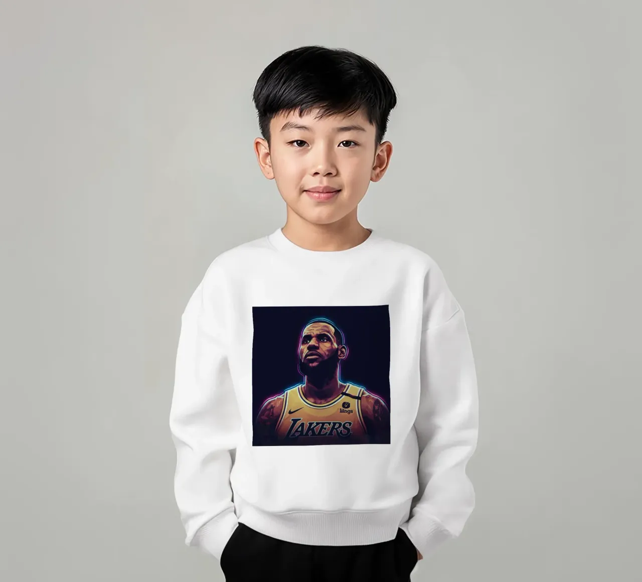 Lebron James felpa bambino da Kalis