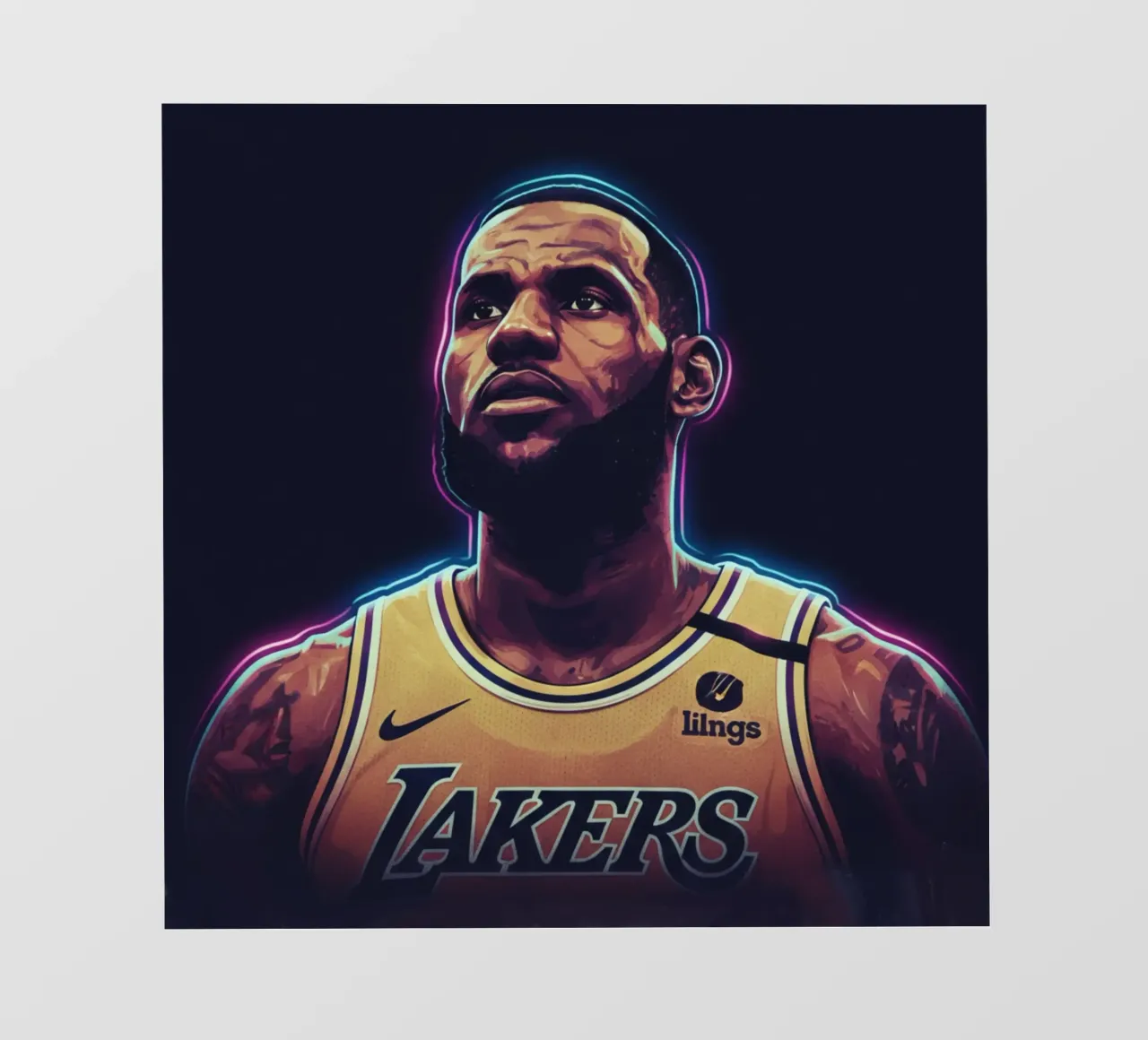 Lebron James telo in pvc da Kalis