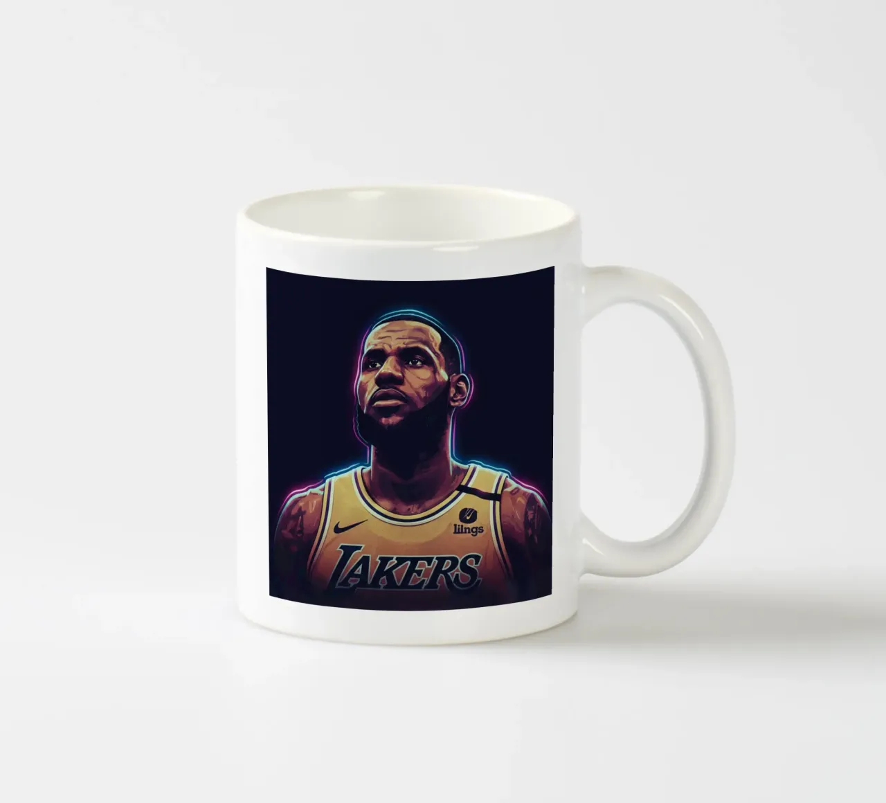 Lebron James tazza in ceramica da Kalis
