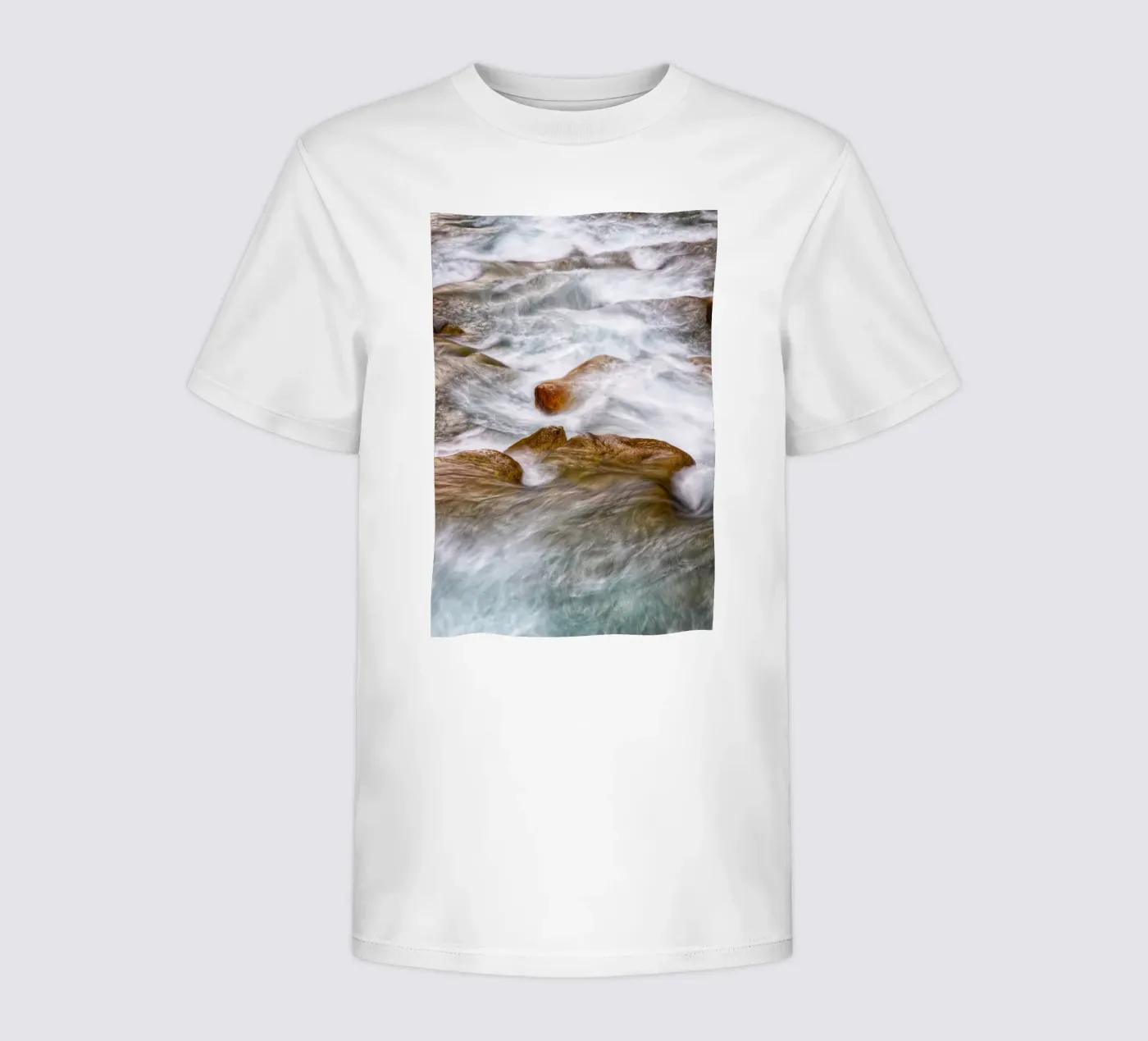 River flow t-shirt bambini da Fjöllart
