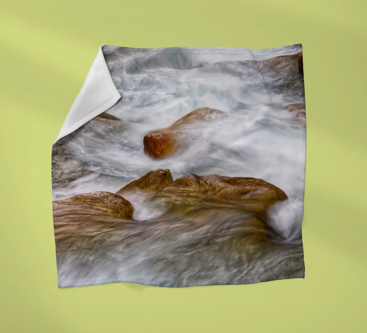 River flow fleecedeken van Fjöllart