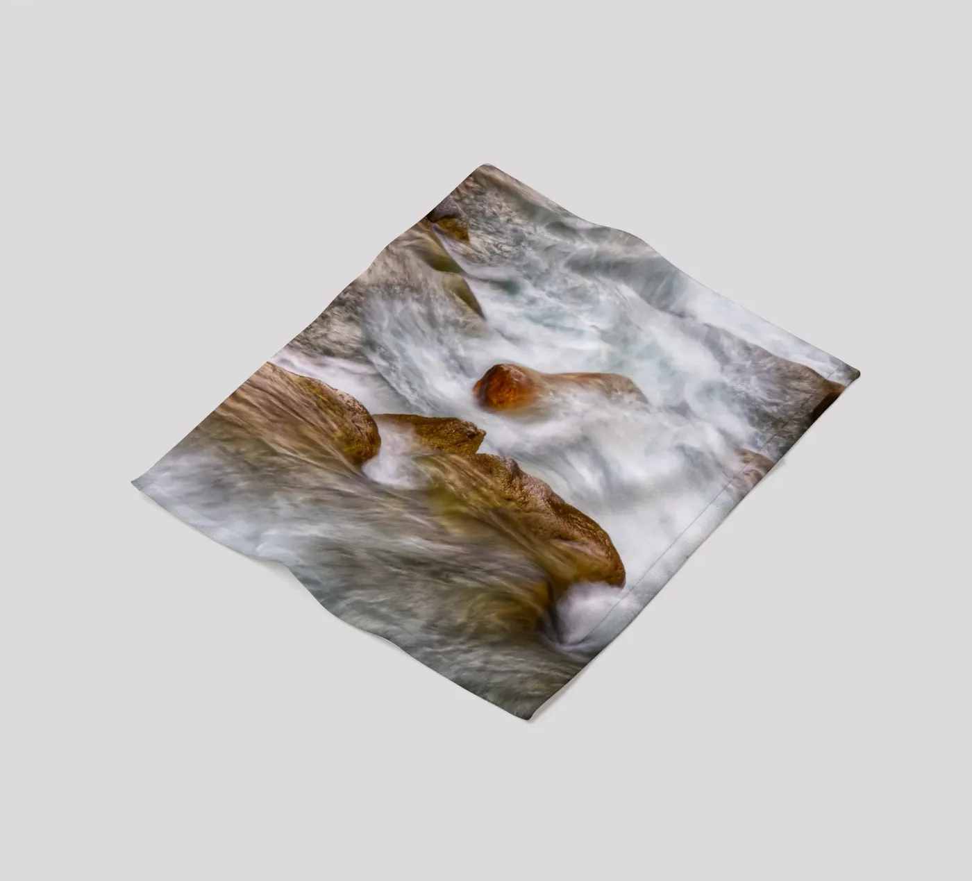 River flow fleecedeken van Fjöllart