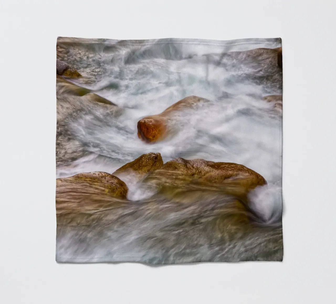 River flow Fleecedecke von Fjöllart