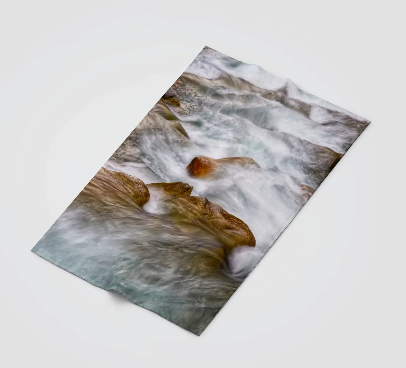 River flow fleecedeken van Fjöllart