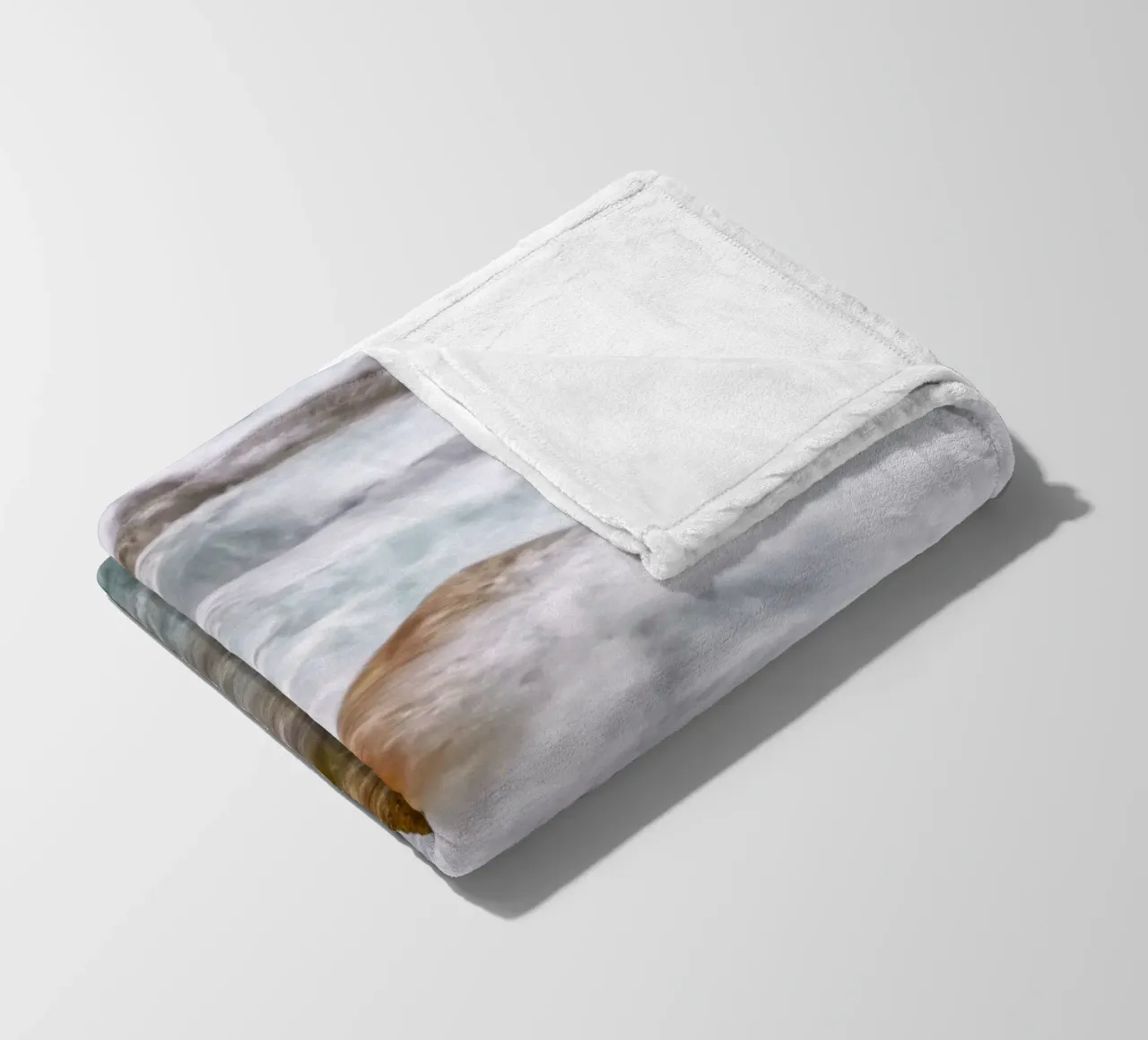 River flow Fleecedecke von Fjöllart