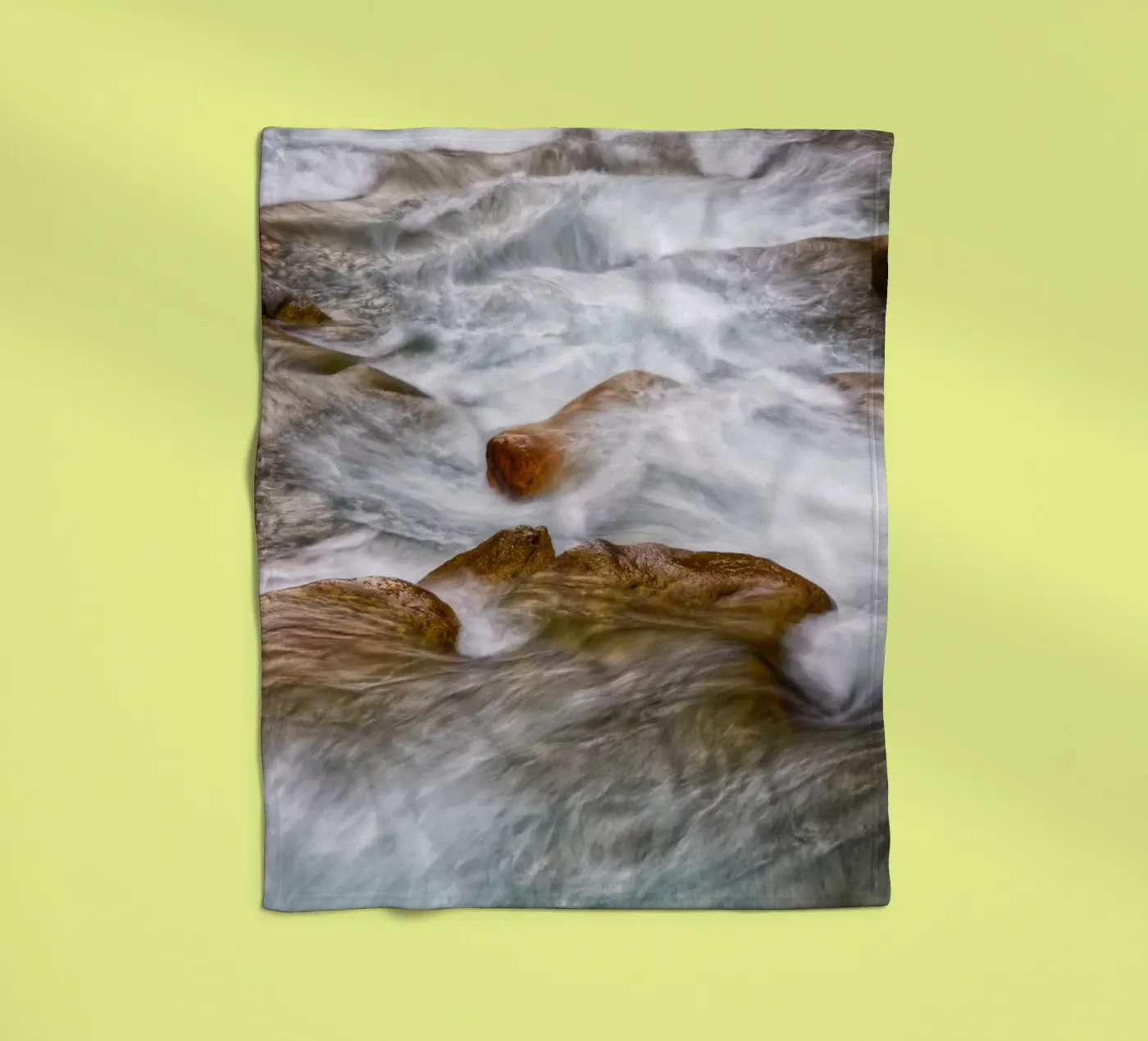 River flow fleecedeken van Fjöllart