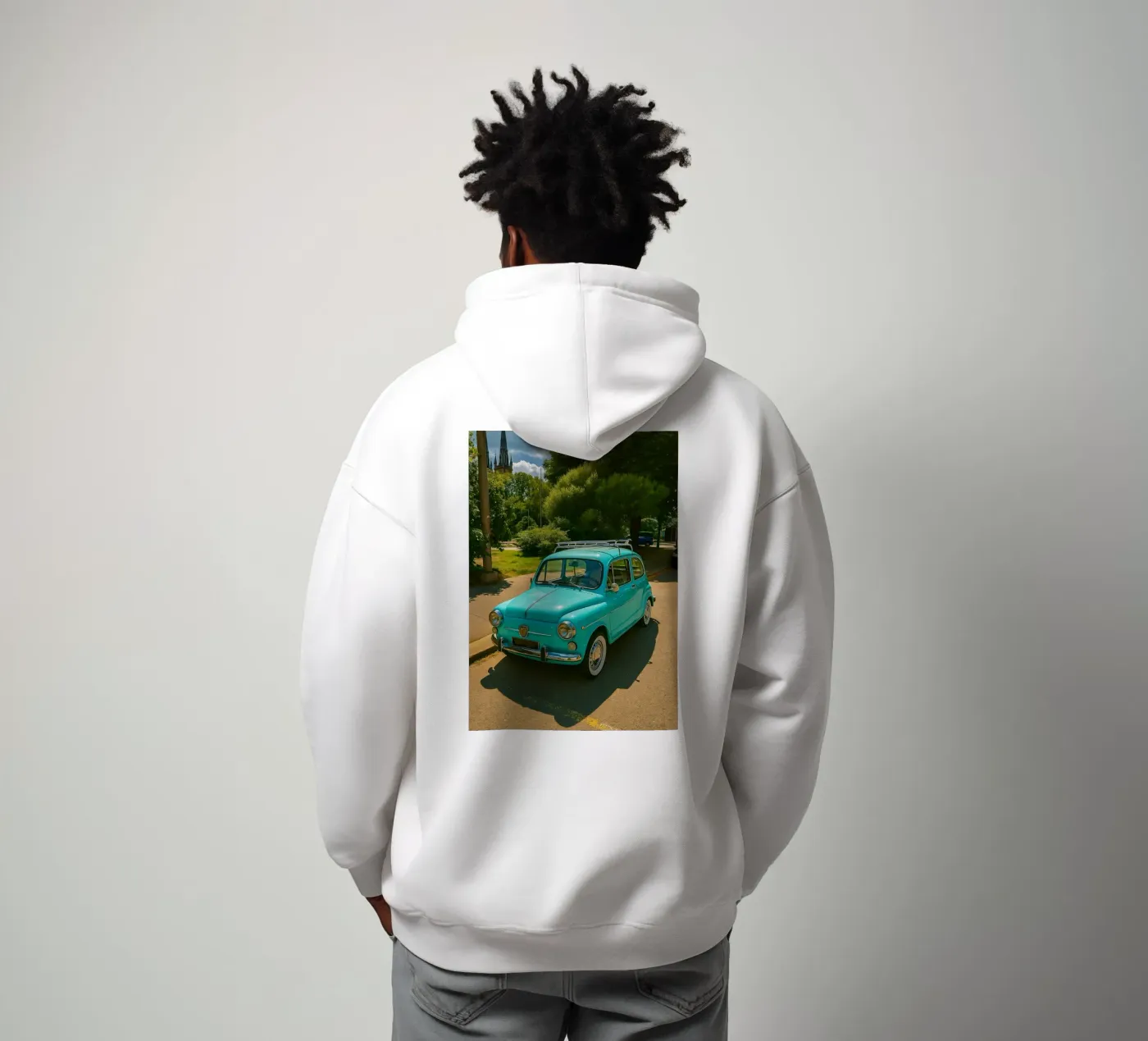 vintage classic car Hoodie von tamarind