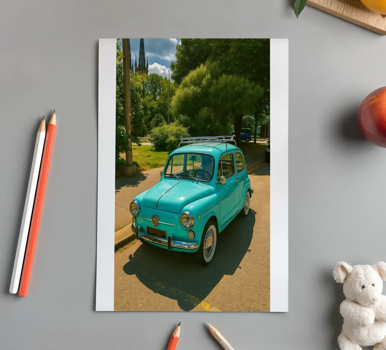 Oldtimer Stickerbogen von tamarind