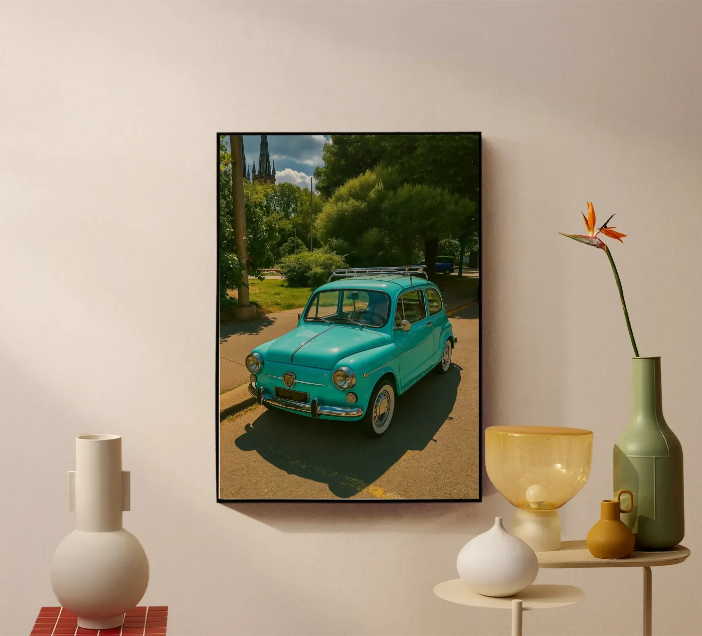 auto d'epoca plexiglass da tamarind