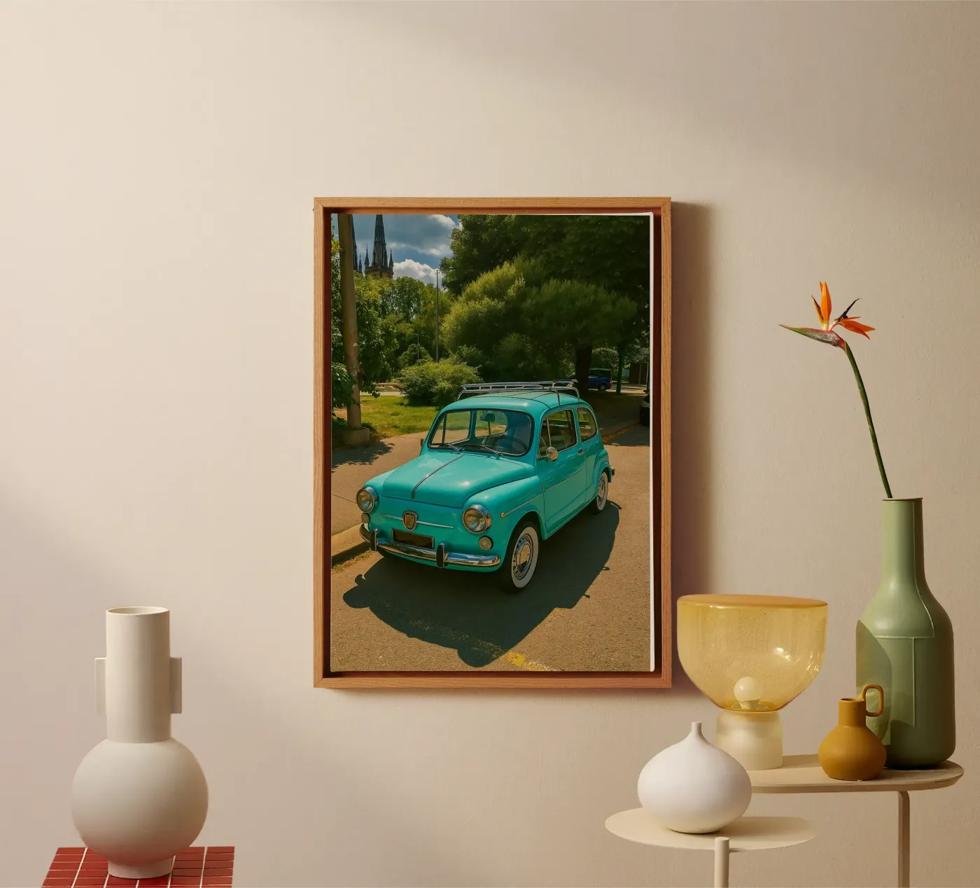 Oldtimer Leinwand von tamarind