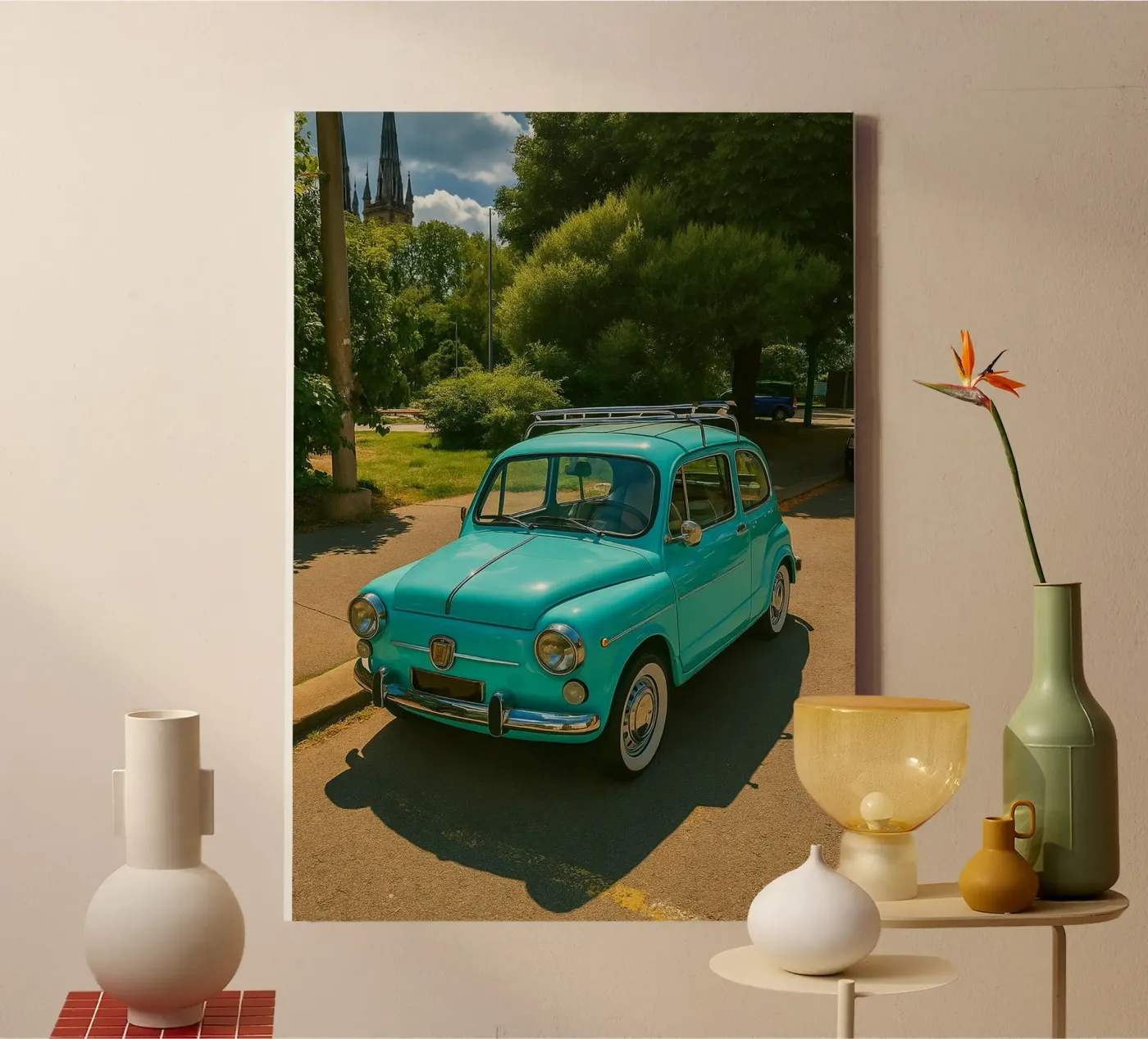 Oldtimer Leinwand von tamarind