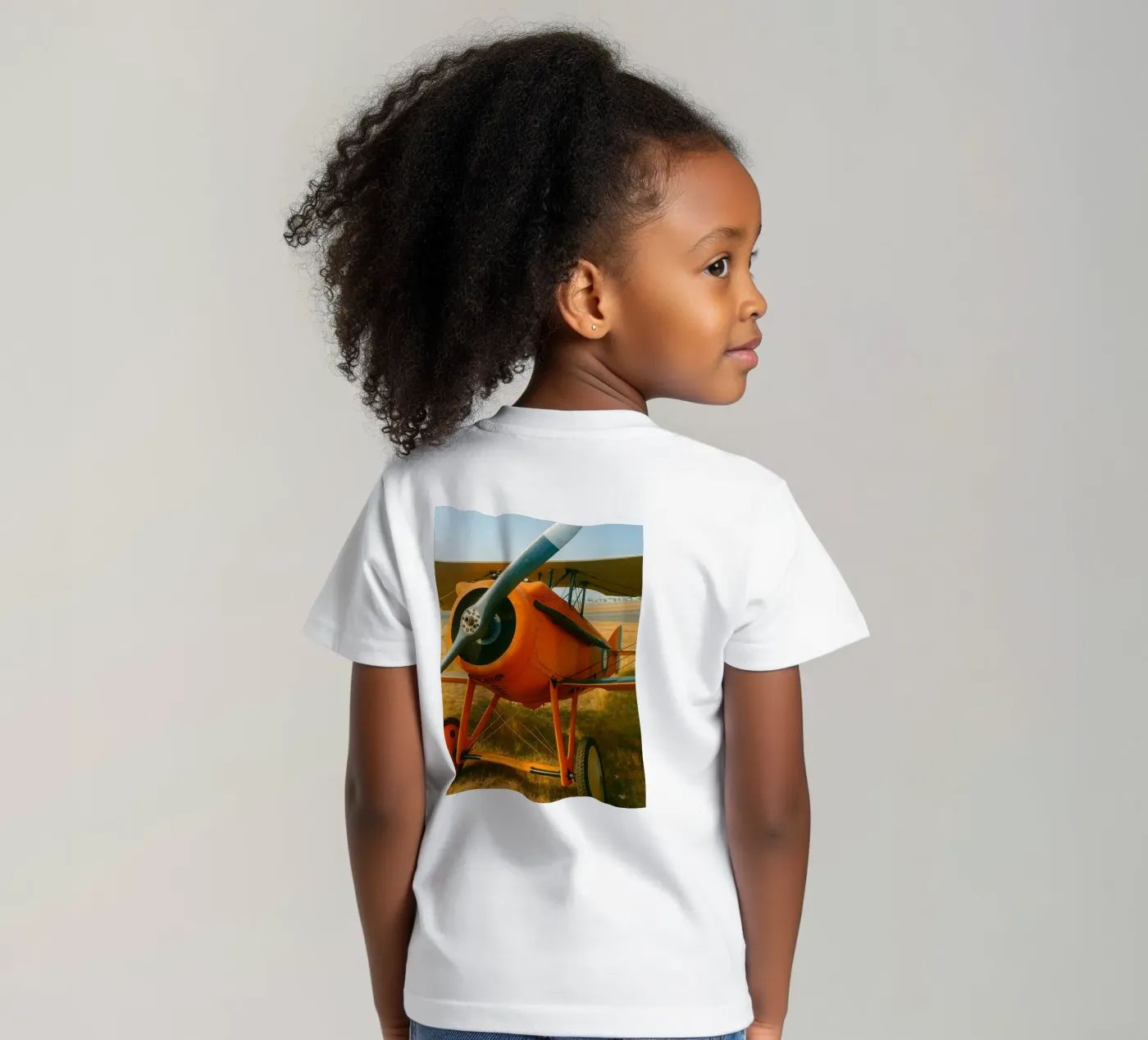 Oldtimer-Flugzeug Kinder T-Shirt von tamarind