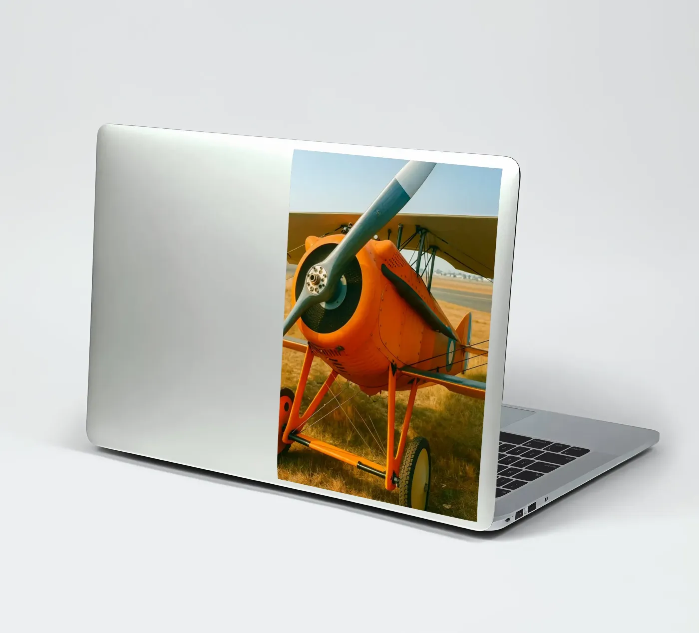 Oldtimer-Flugzeug Sticker von tamarind
