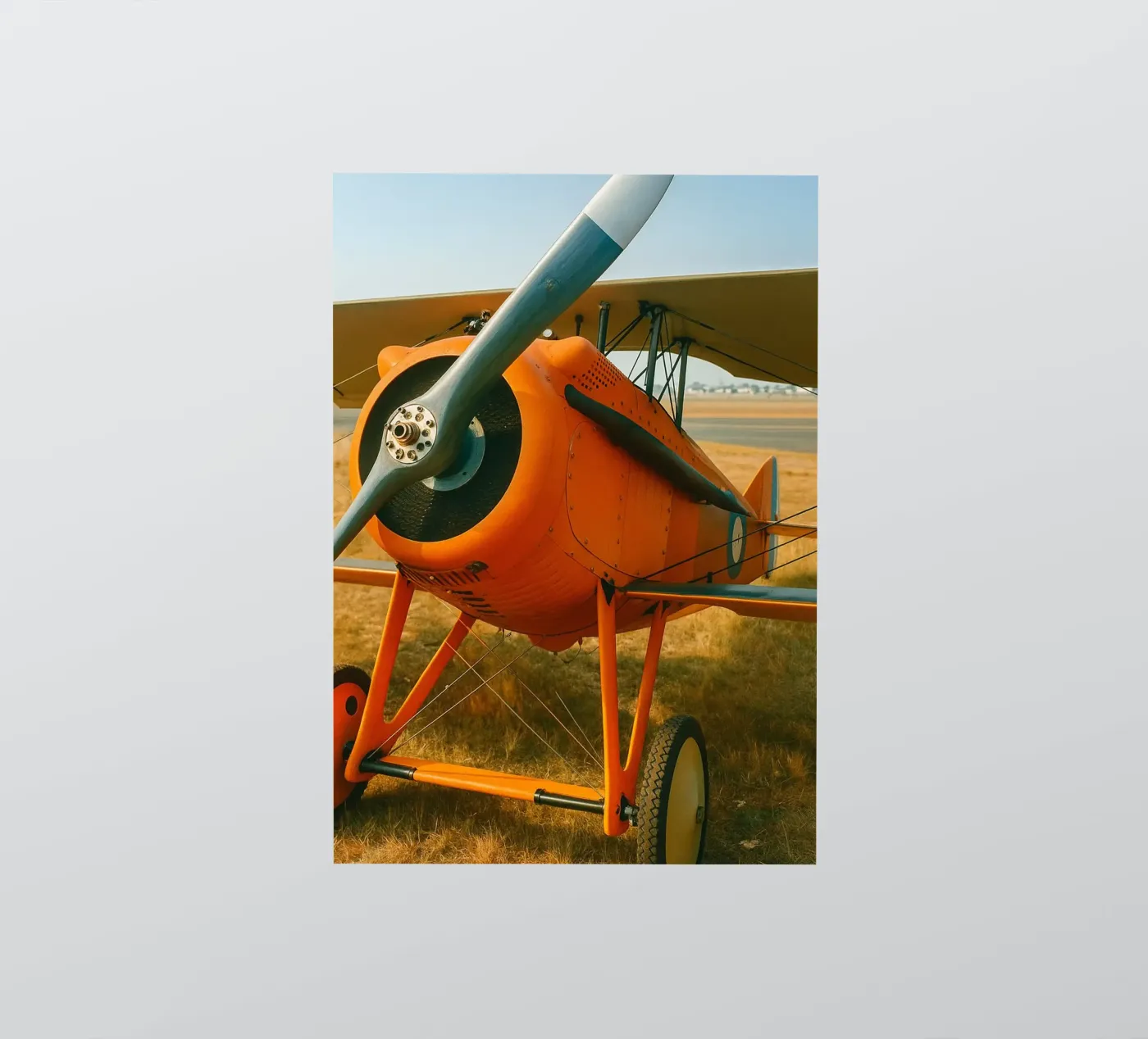 Oldtimer-Flugzeug Sticker von tamarind