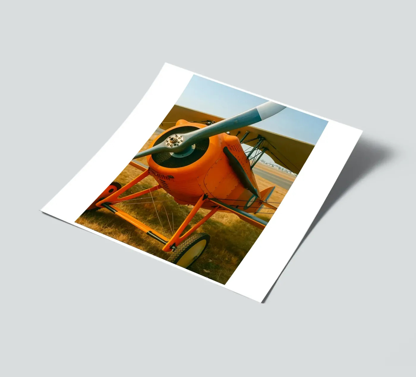Oldtimer-Flugzeug Stickerbogen von tamarind