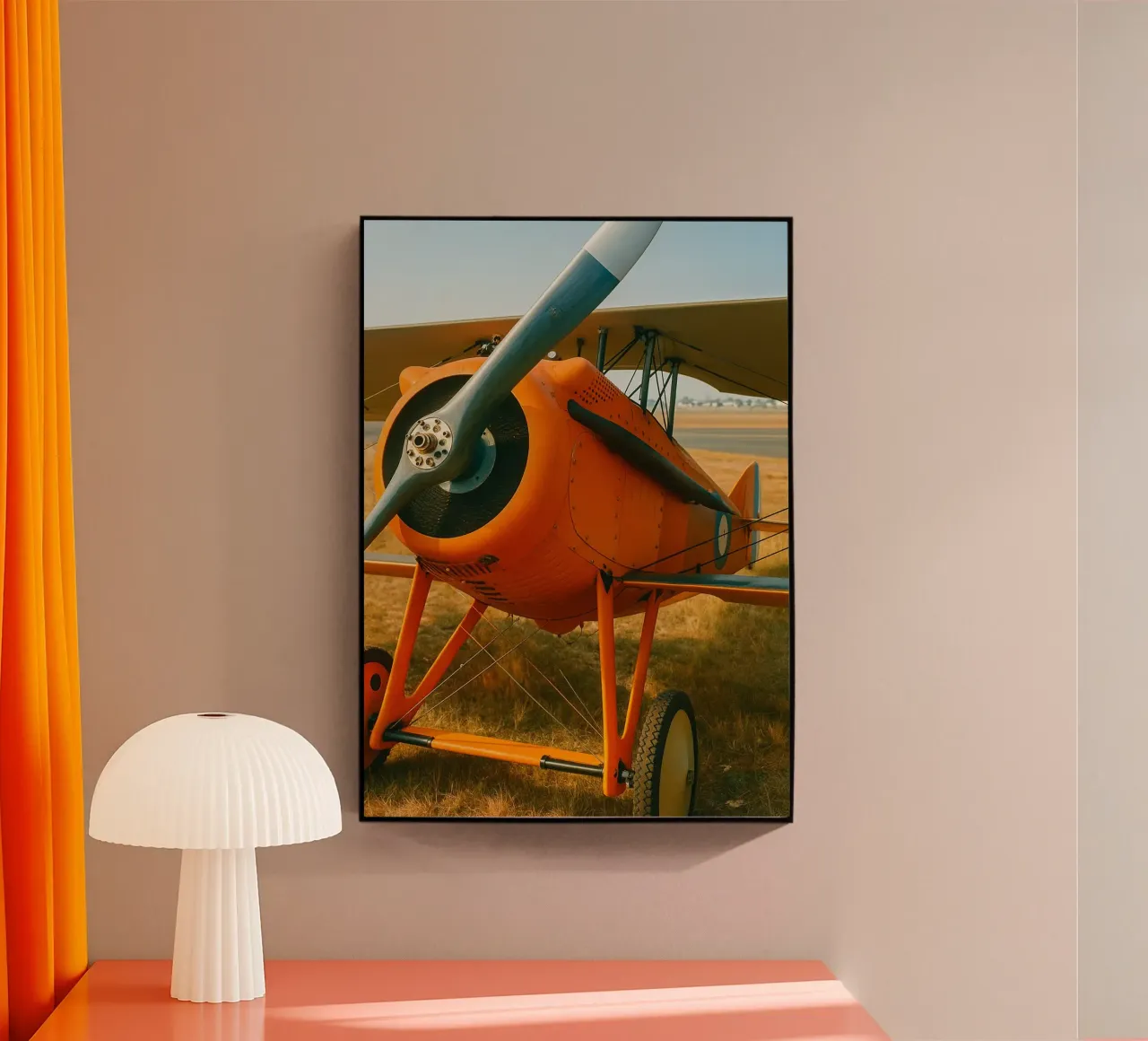 aereo d'epoca plexiglass da tamarind