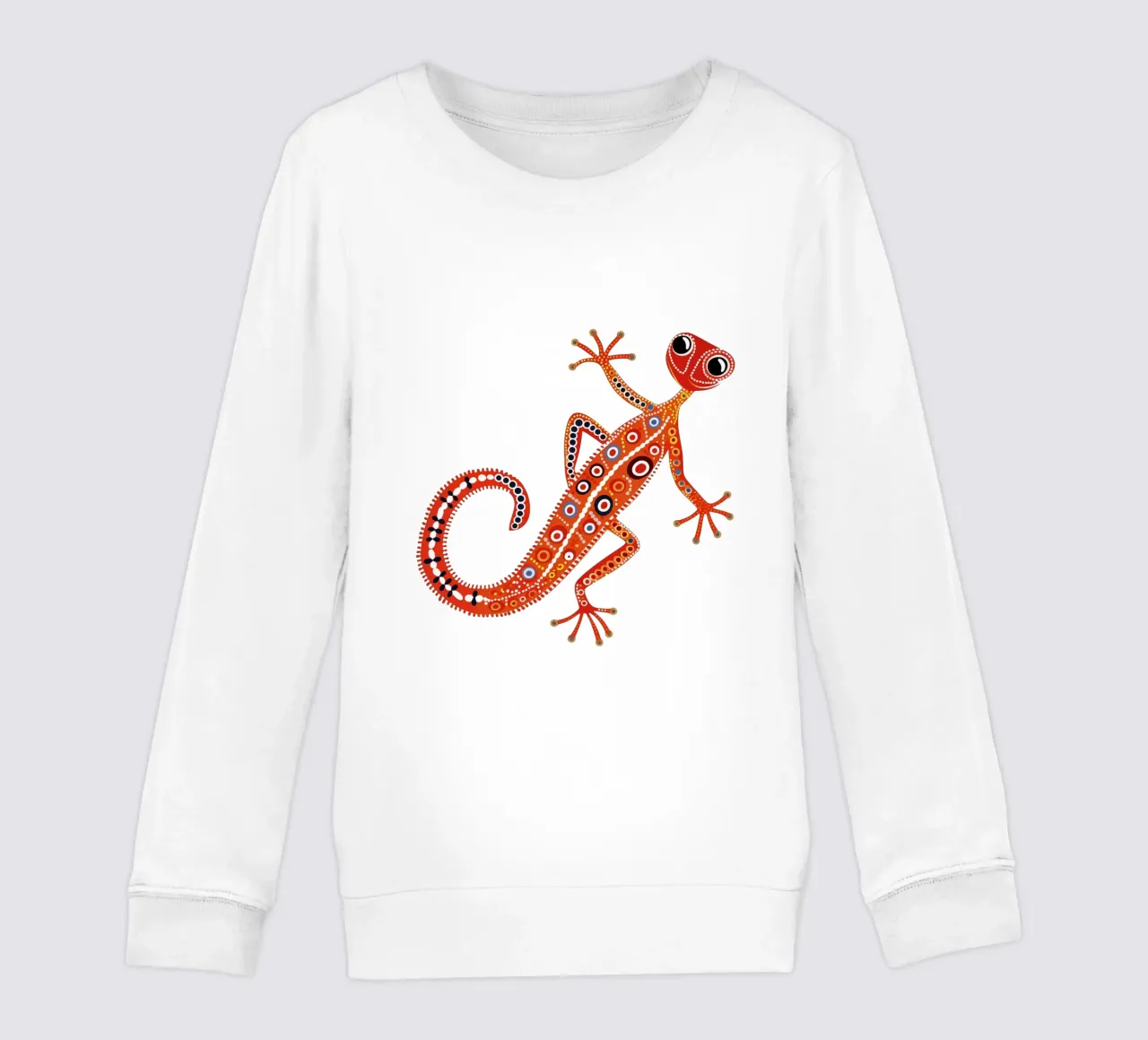 Design del geco aborigeno felpa bambino da Autofocus