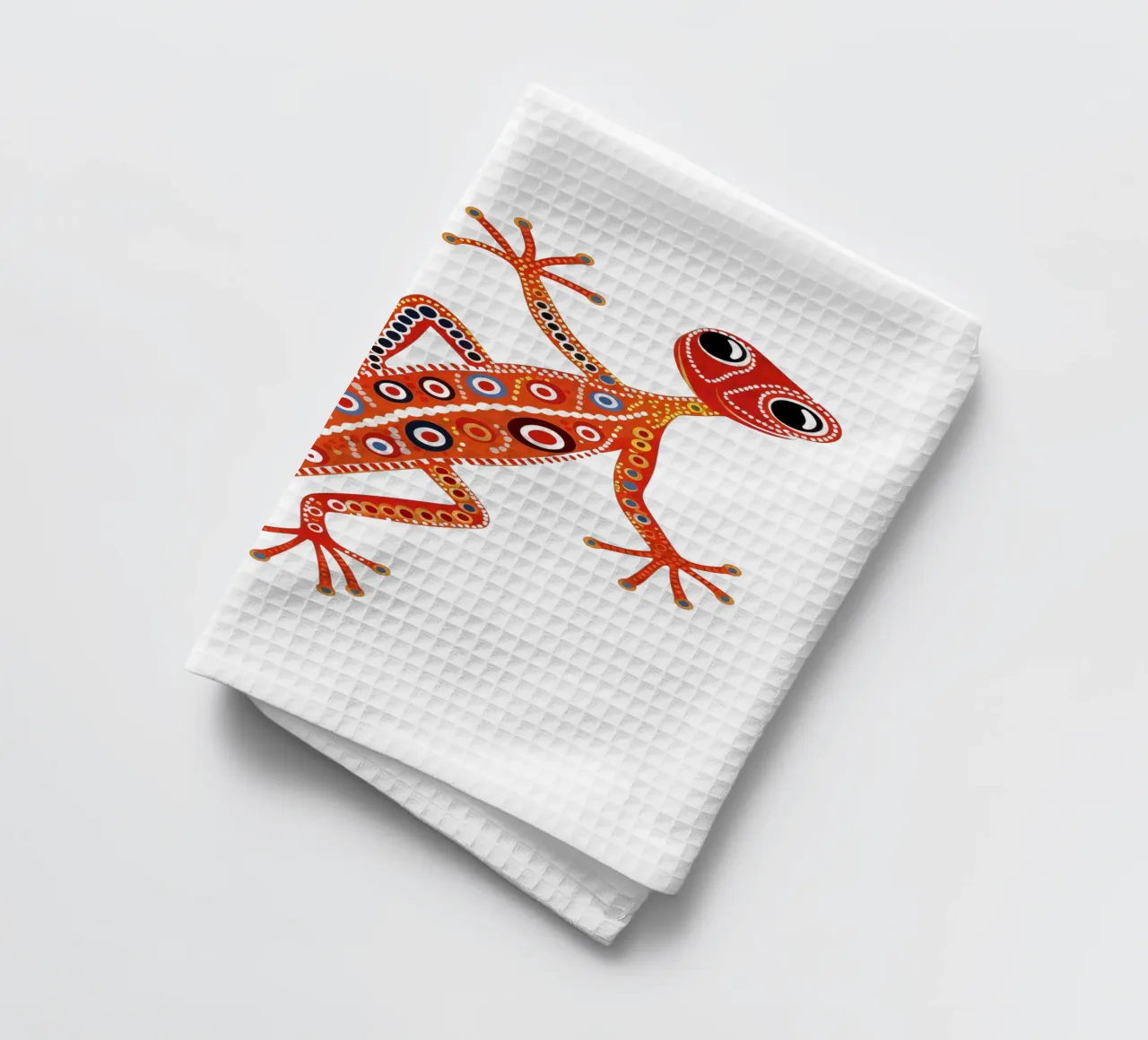Design del geco aborigeno canovaccio da cucina da Autofocus