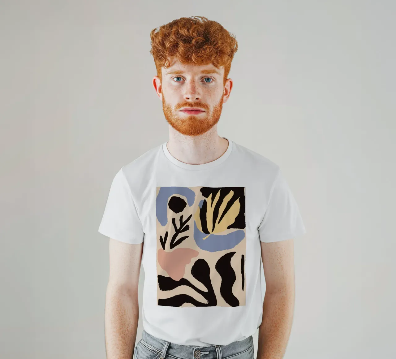 Forme botaniche astratte t-shirt da Sun Riser
