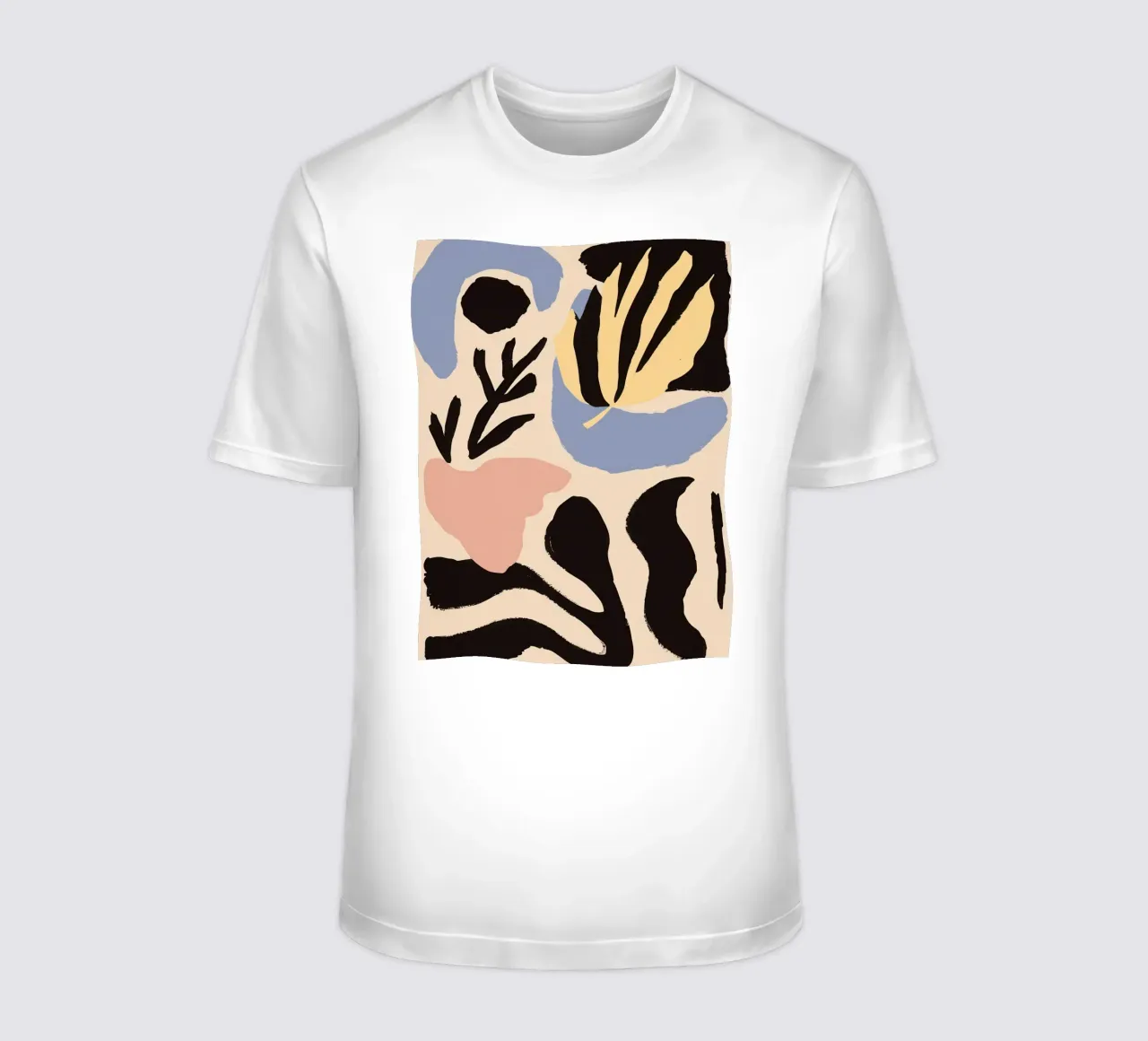 Forme botaniche astratte t-shirt da Sun Riser