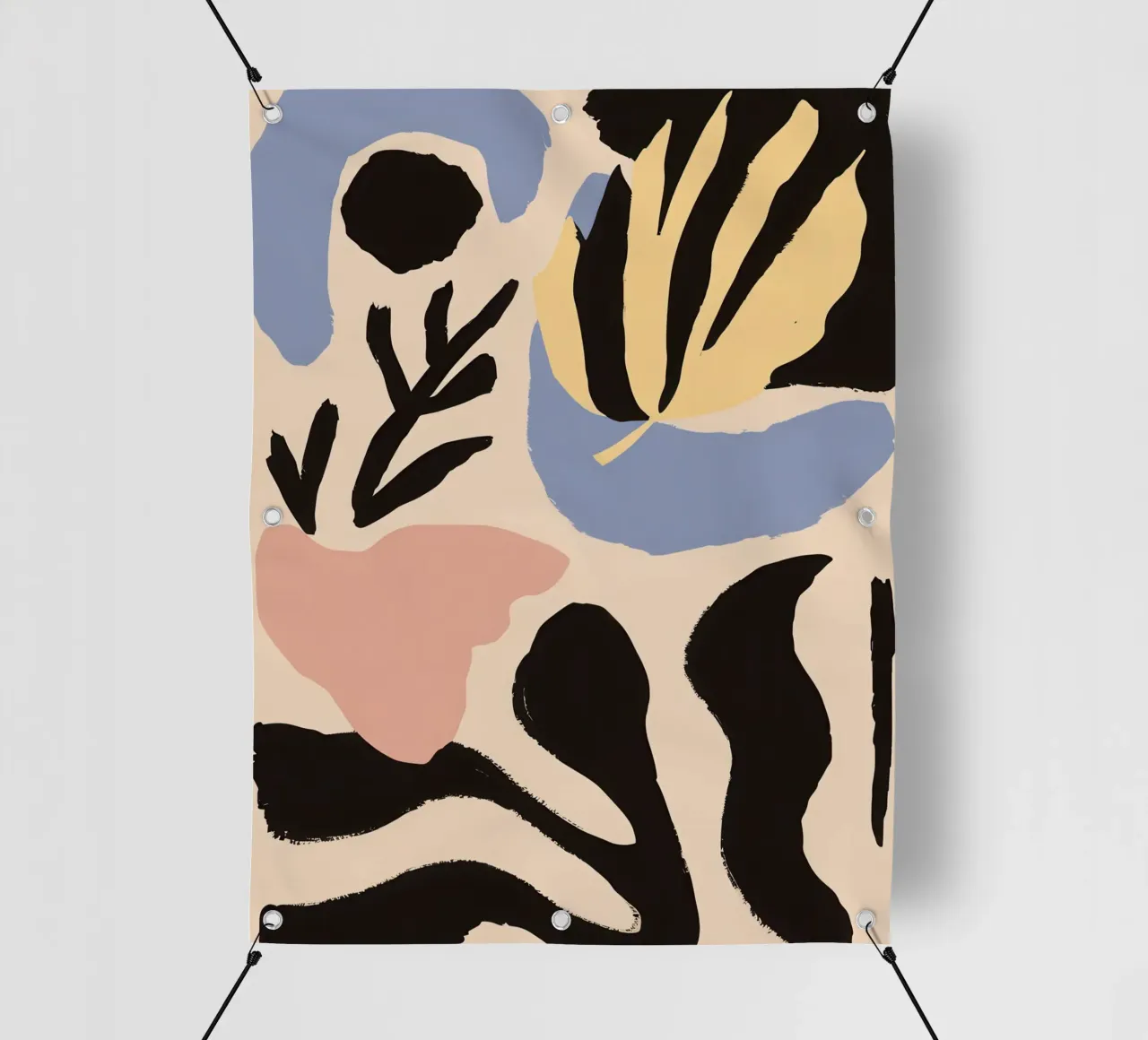 Forme botaniche astratte telo in pvc da Sun Riser