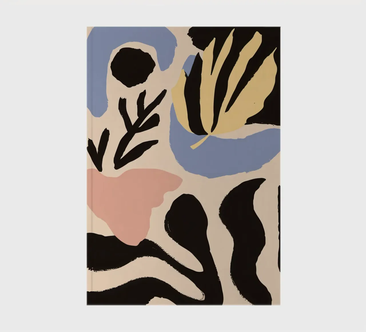 Abstract Botanical Forms notebook by Sun Riser