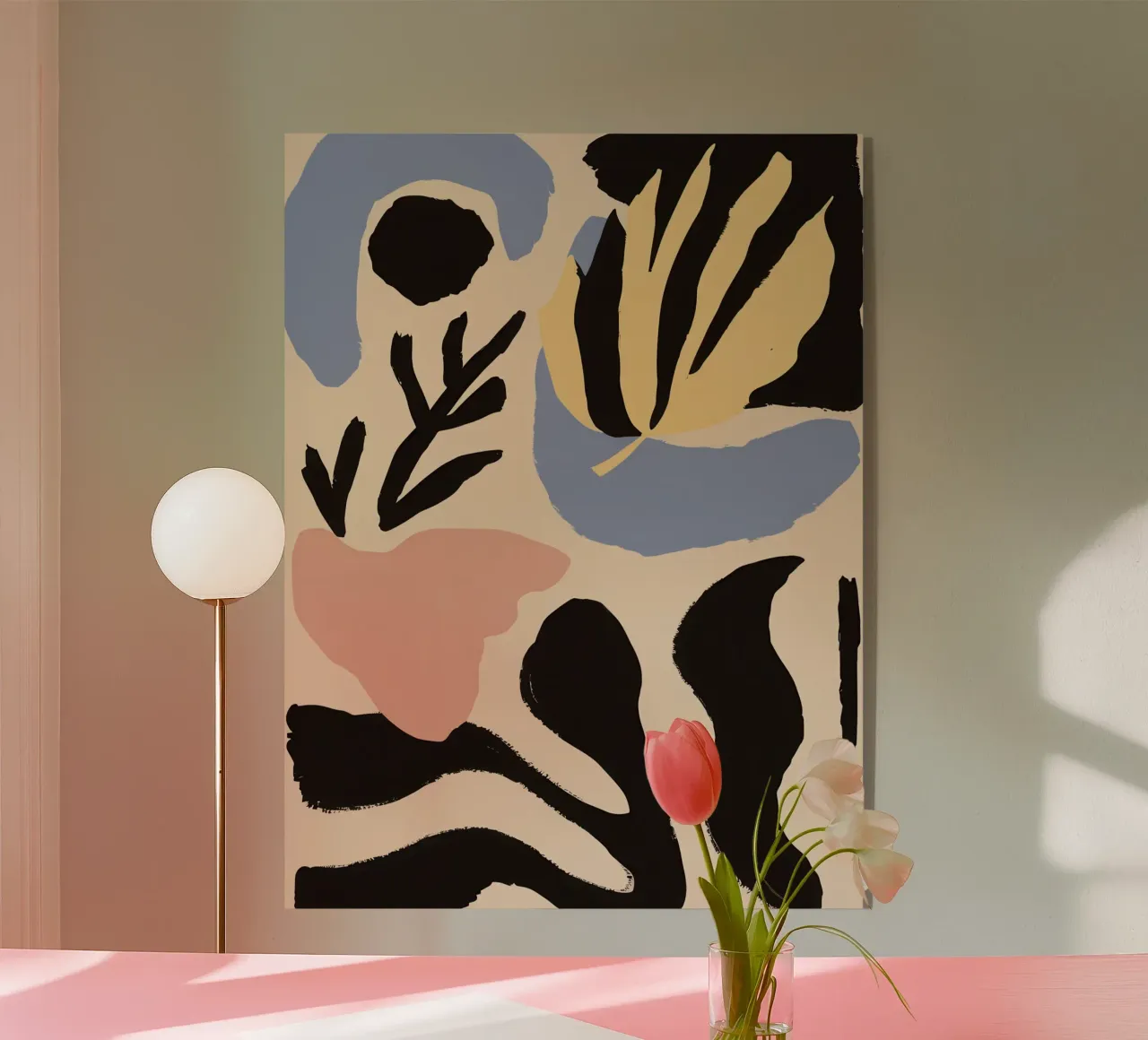 Forme botaniche astratte plexiglass da Sun Riser