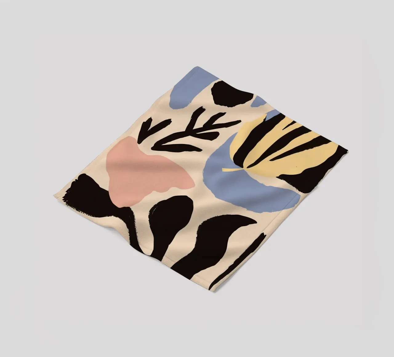 Forme botaniche astratte coperta in pile da Sun Riser