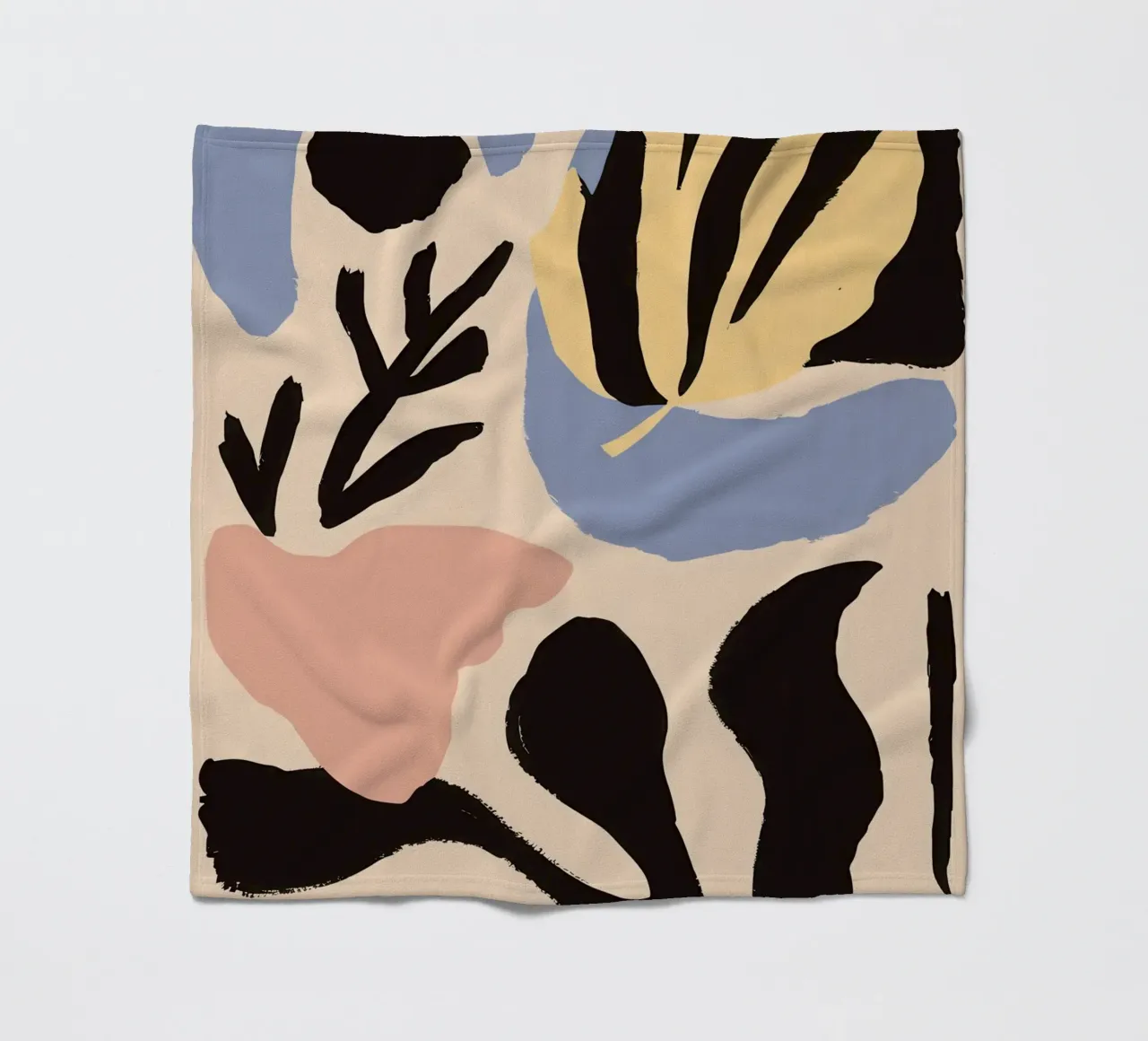 Forme botaniche astratte coperta in pile da Sun Riser