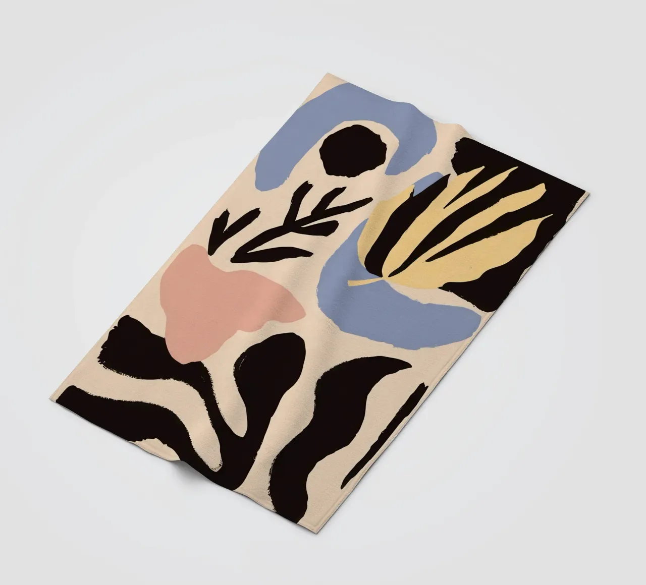 Forme botaniche astratte coperta in pile da Sun Riser