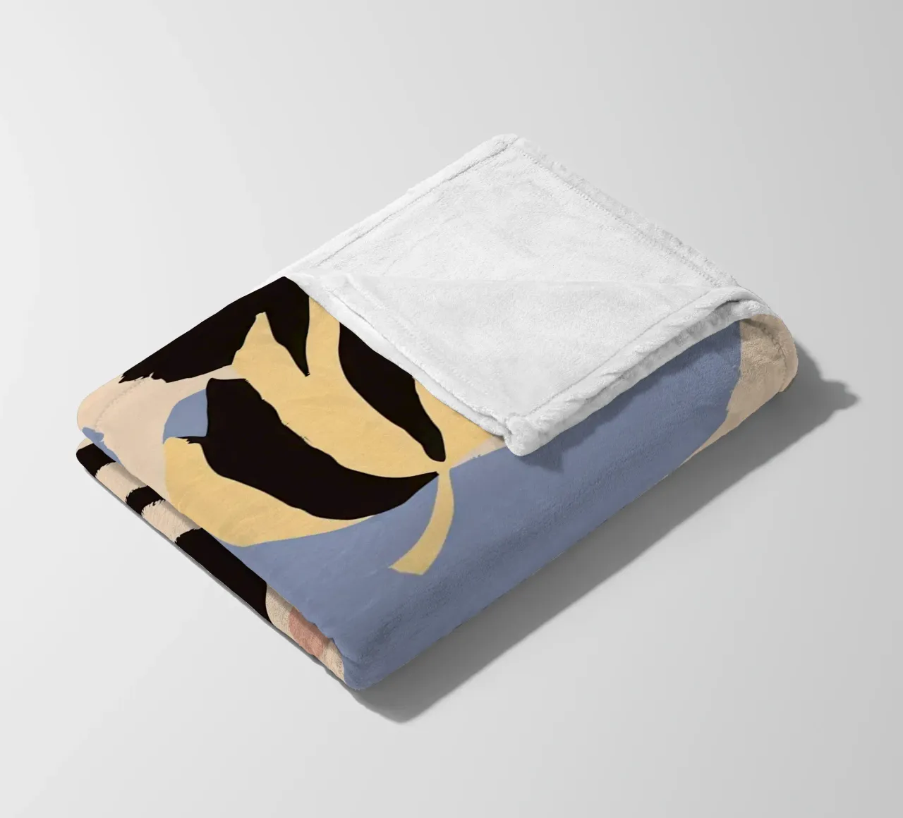 Forme botaniche astratte coperta in pile da Sun Riser
