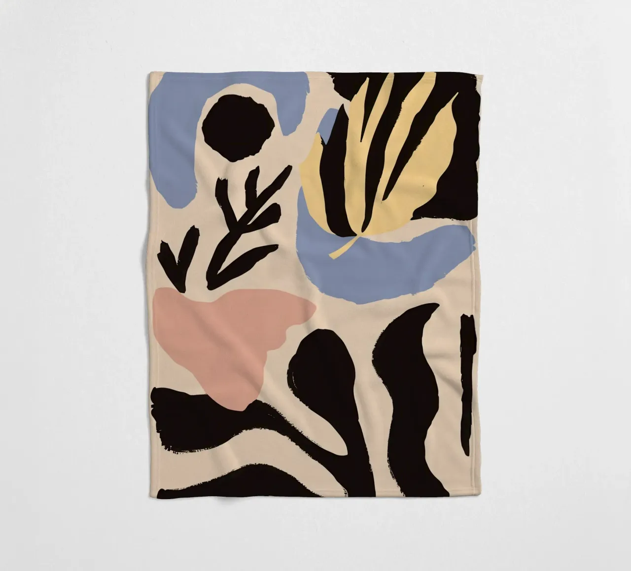 Forme botaniche astratte coperta in pile da Sun Riser
