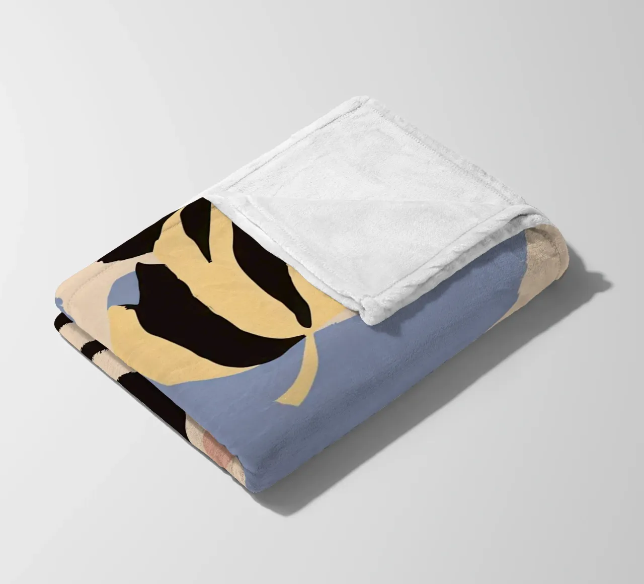 Forme botaniche astratte coperta in pile da Sun Riser