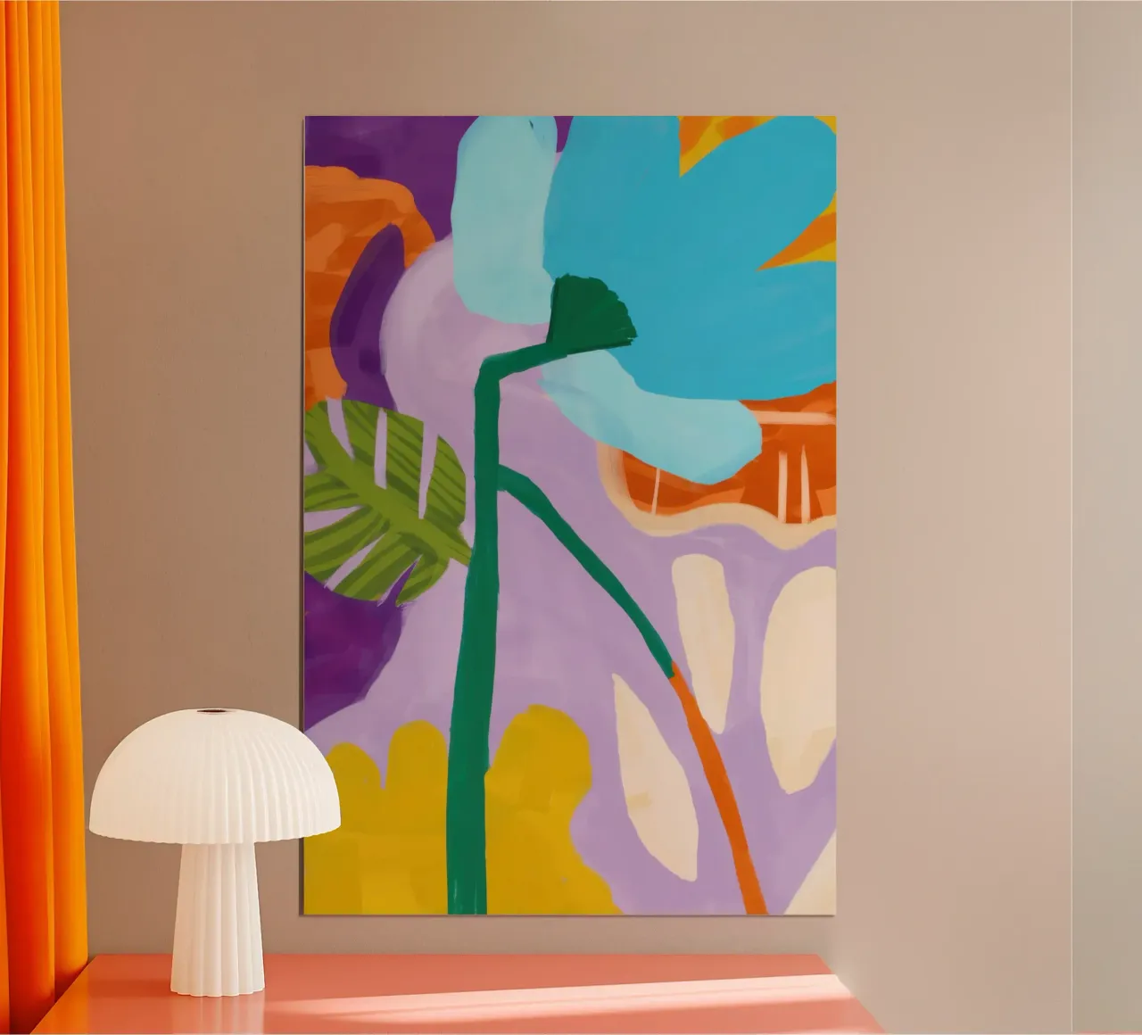 Petalo astratto Haze carta hahnemühle da Sun Riser