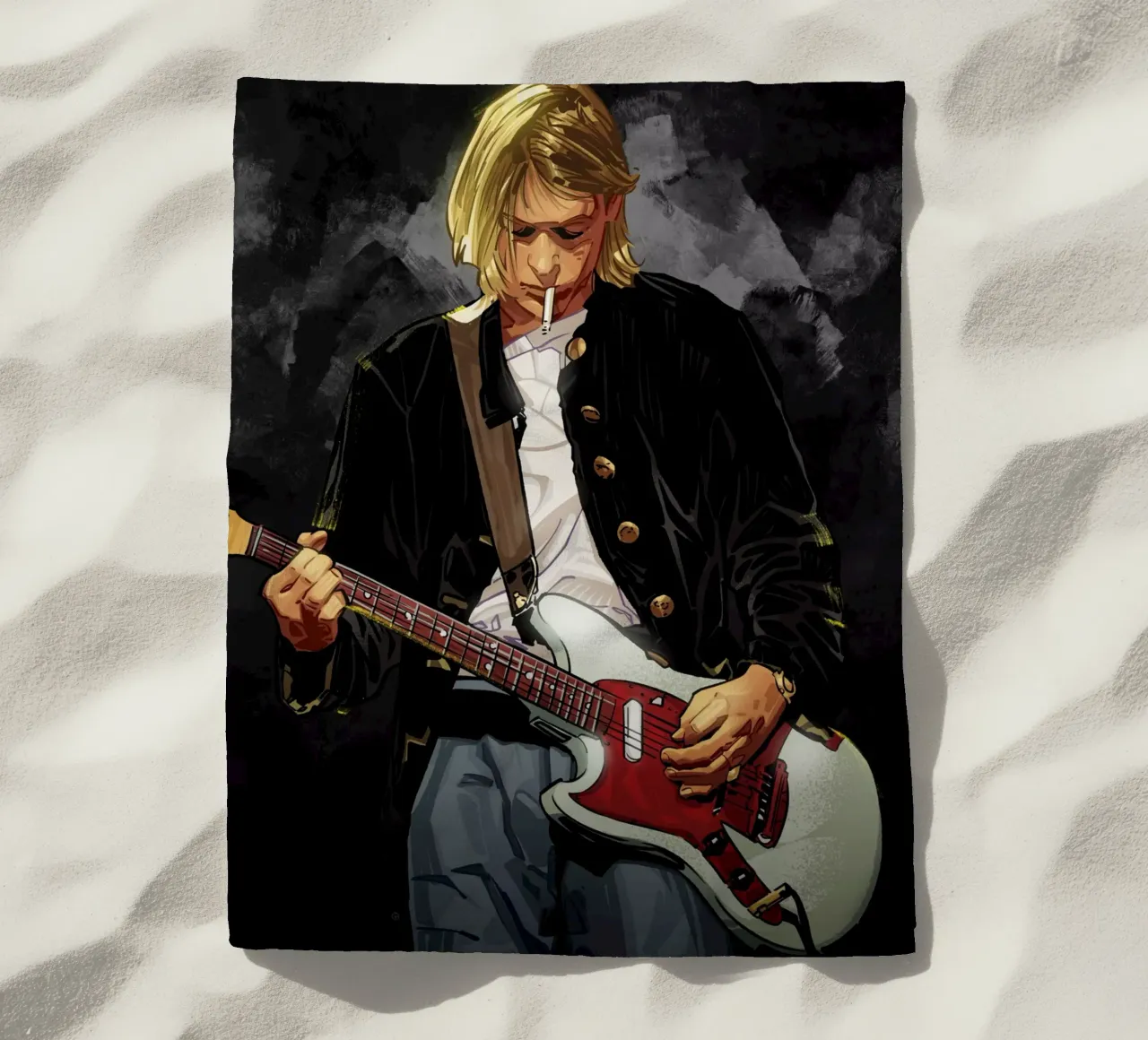 Kurt Cobain Nirvana telo mare da nabakumov