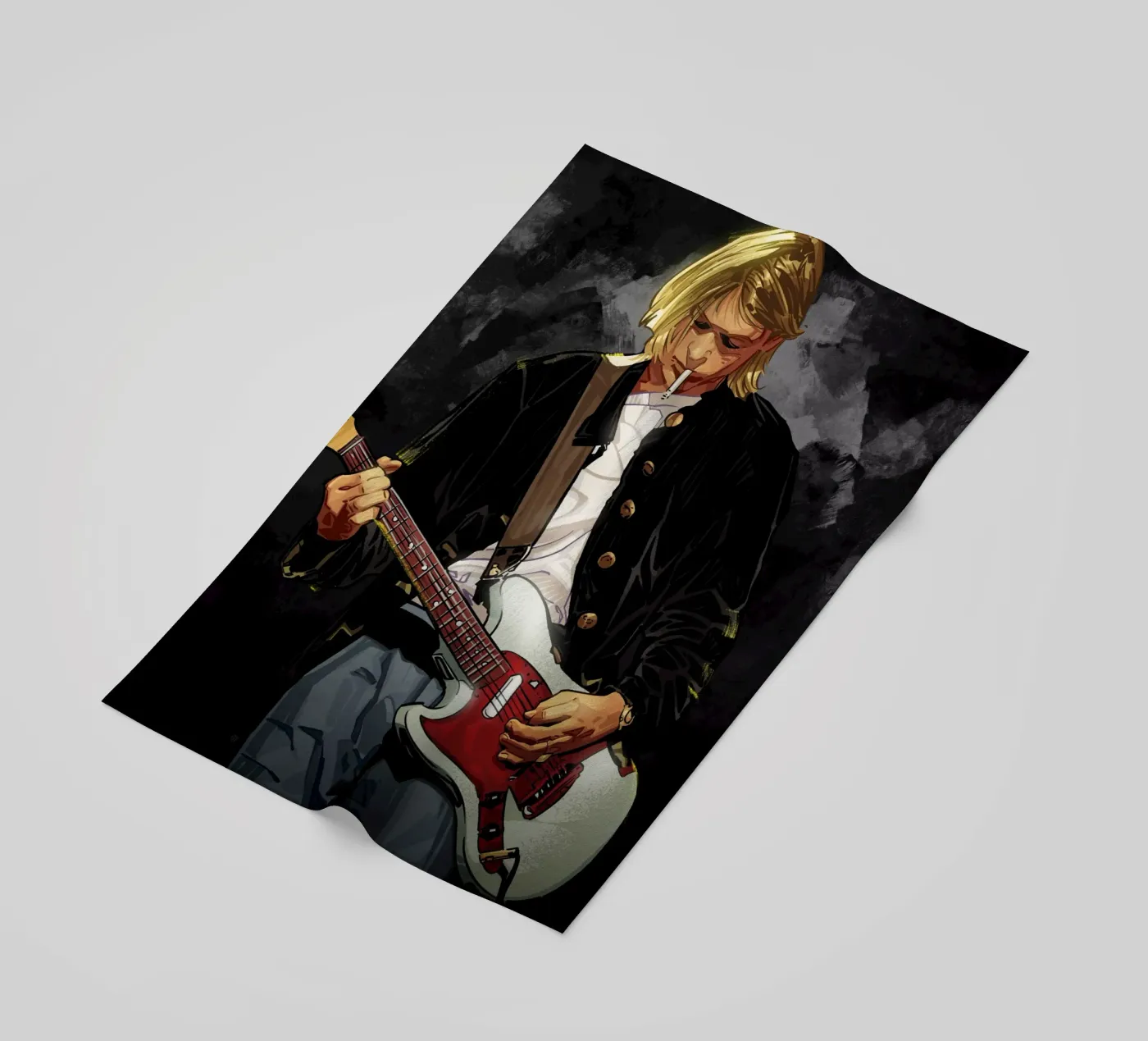 Kurt Cobain Nirvana telo mare da nabakumov