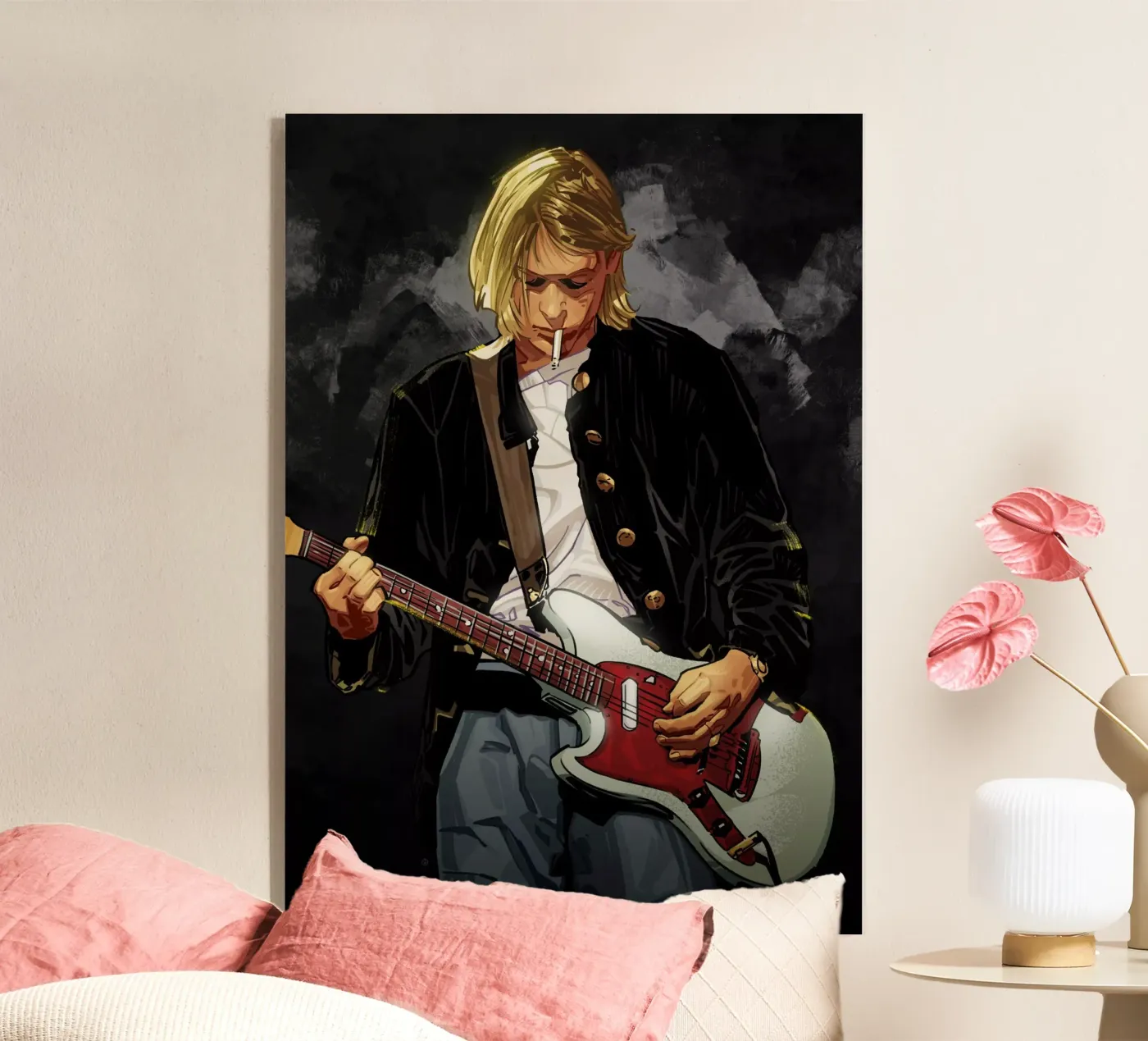 Kurt Cobain Nirvana Acryl-Glas von nabakumov