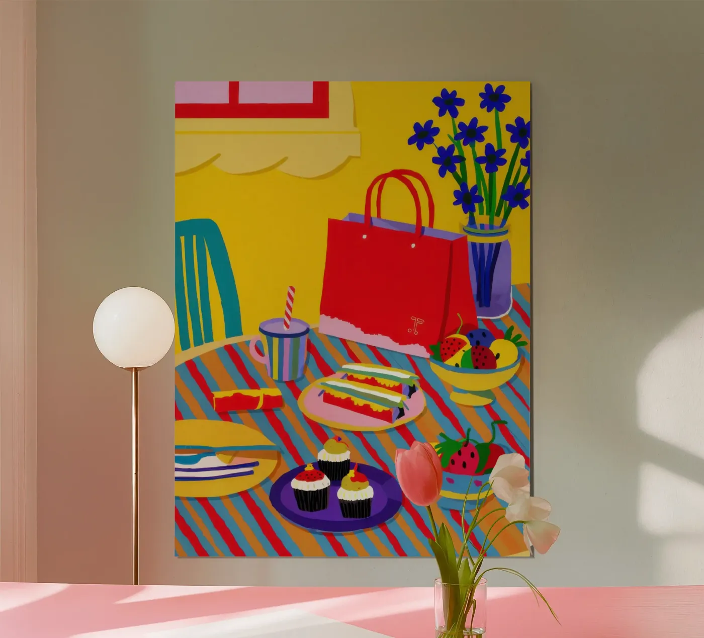 Bountiful Dinner Spread poster by Sun Riser