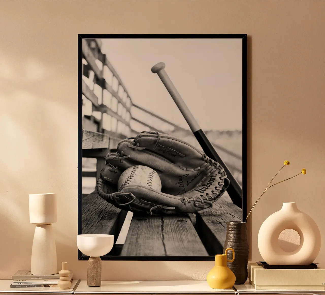 Baseball-Essentials Poster von blacsteel