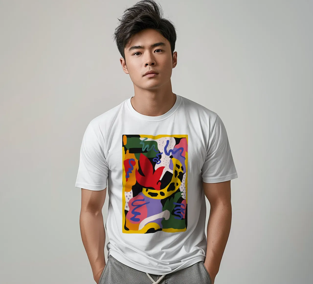 Forme caotiche e gioiose t-shirt da Sun Riser