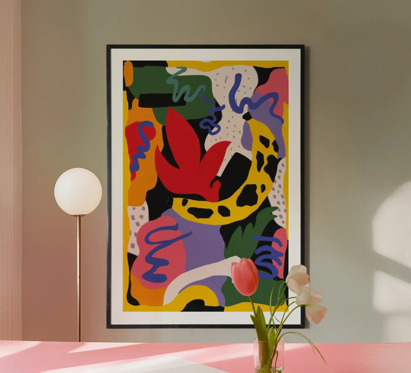 Chaotic Joyful Forms poster by Sun Riser
