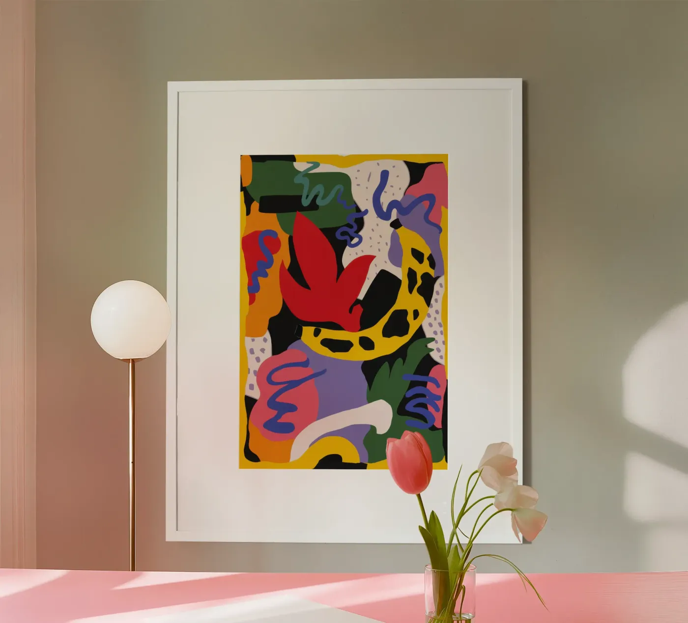 Forme caotiche e gioiose poster da Sun Riser