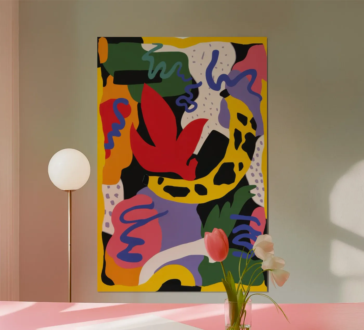 Chaotic Joyful Forms poster by Sun Riser