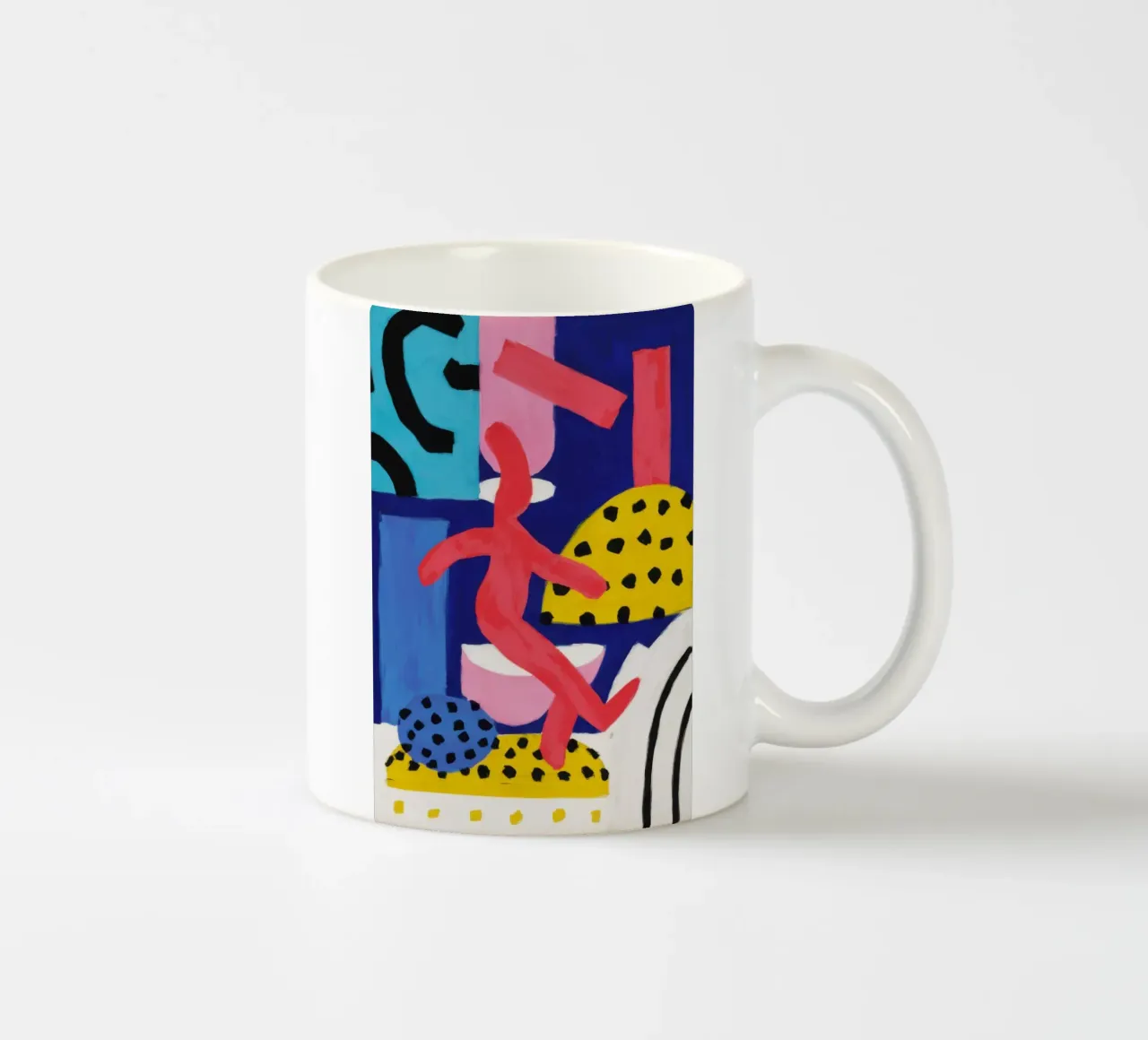 Forme di danza Fiesta tazza in ceramica da Sun Riser
