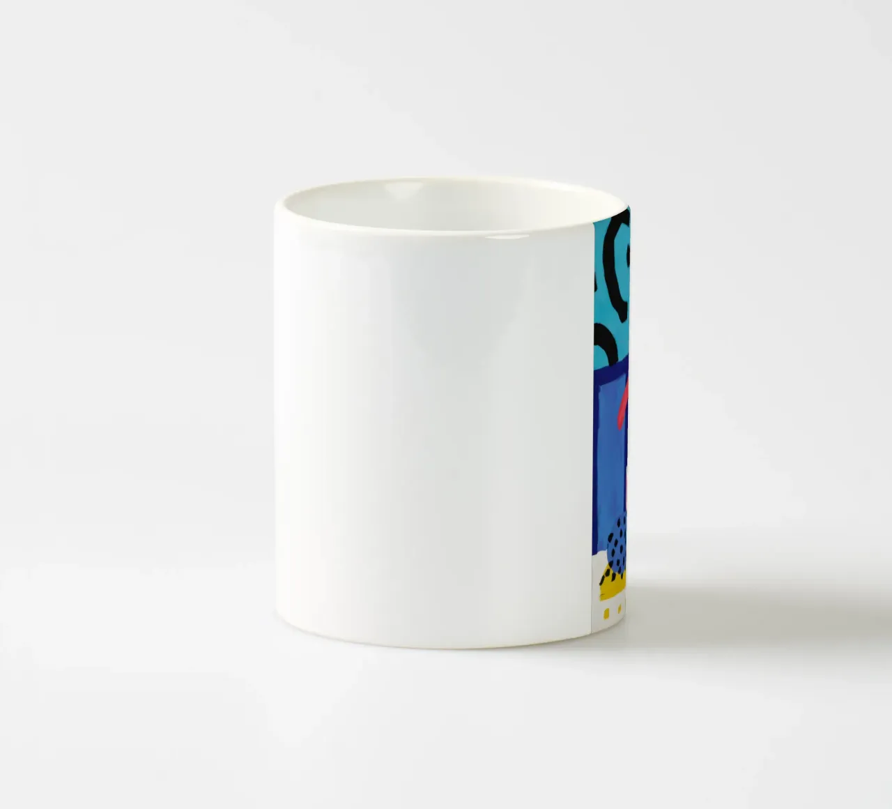 Forme di danza Fiesta tazza in ceramica da Sun Riser