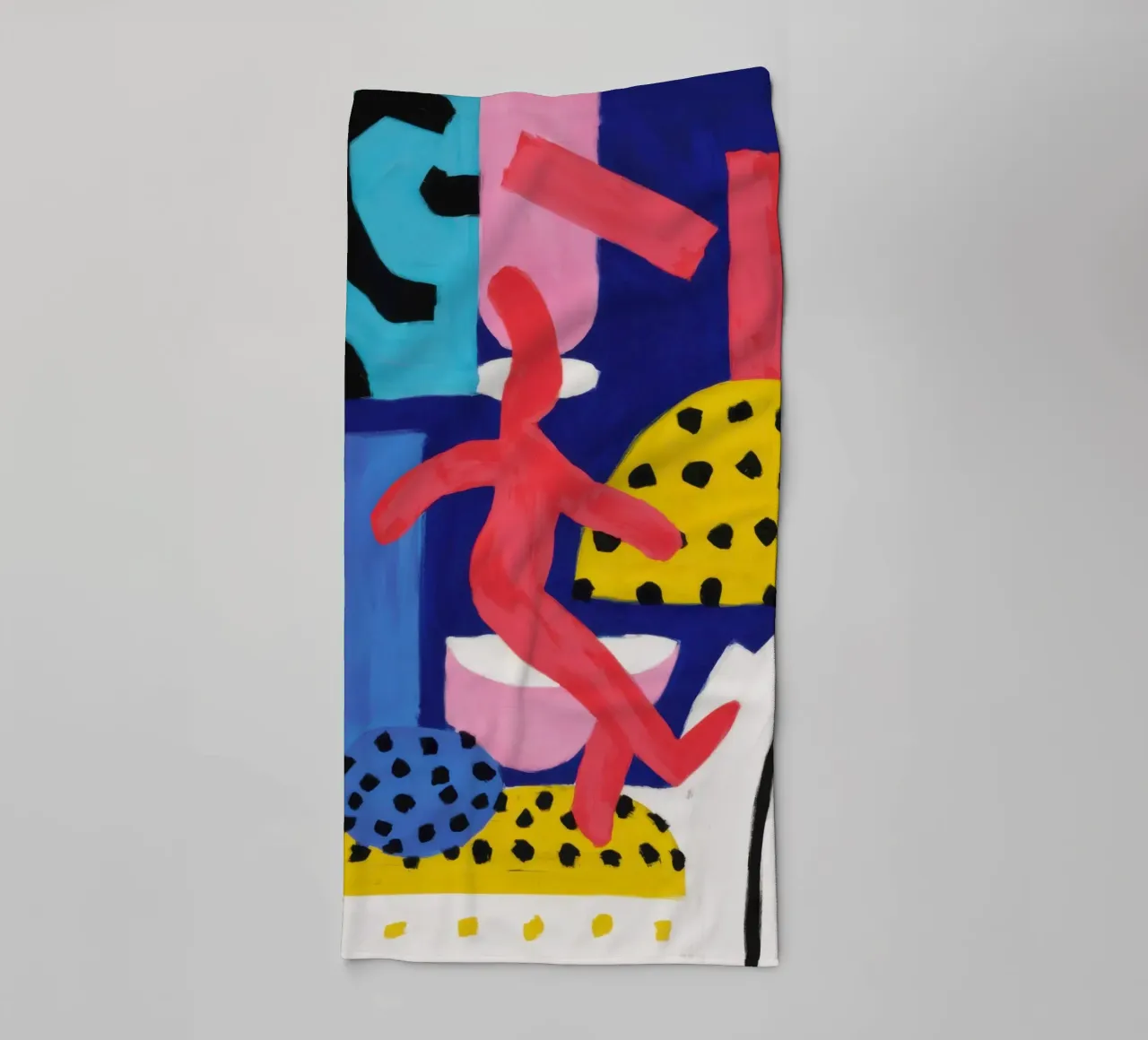 Dancing Forms Fiesta towel by Sun Riser
