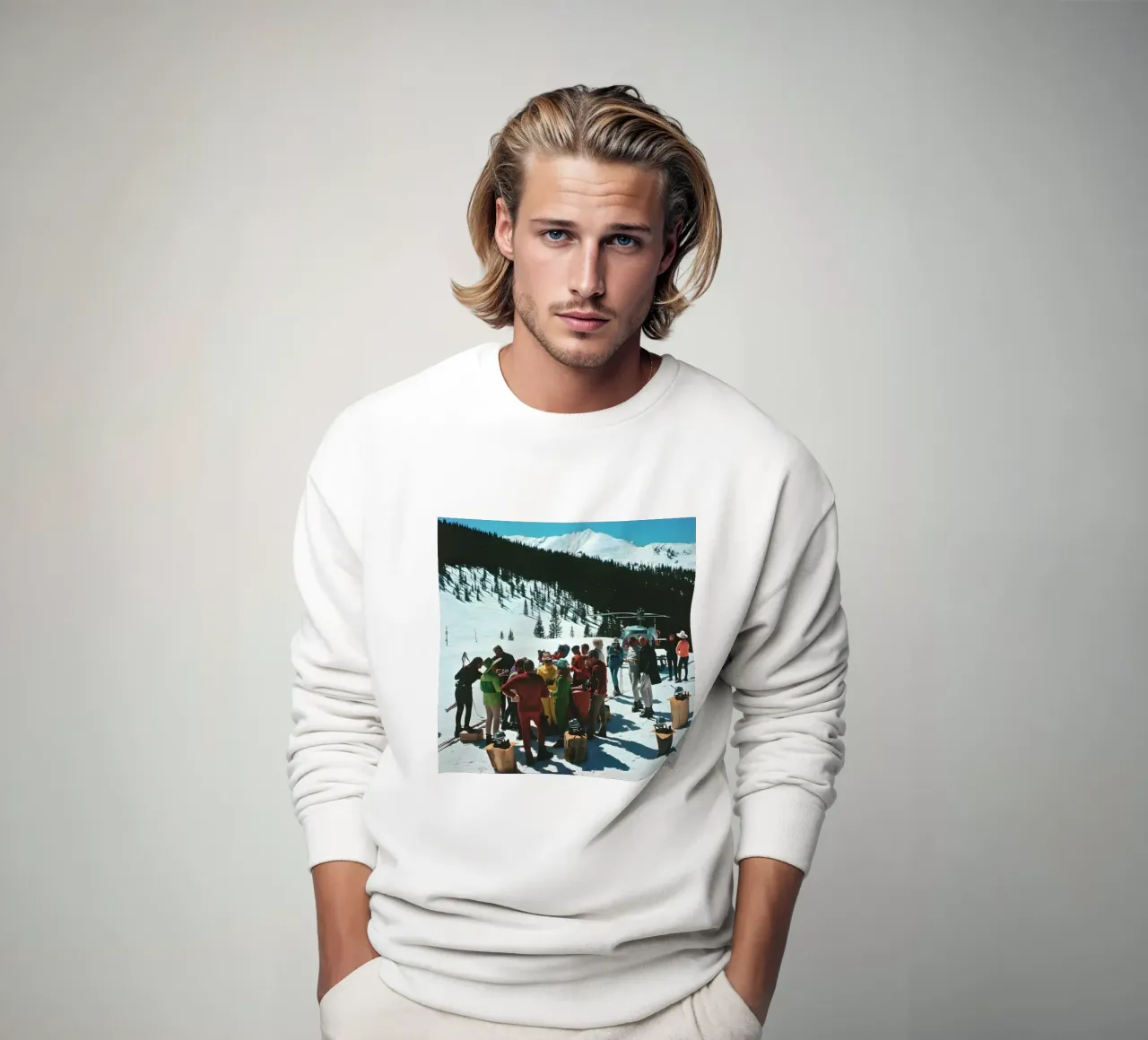 Snowmass Picnic felpa da arleneturnershop