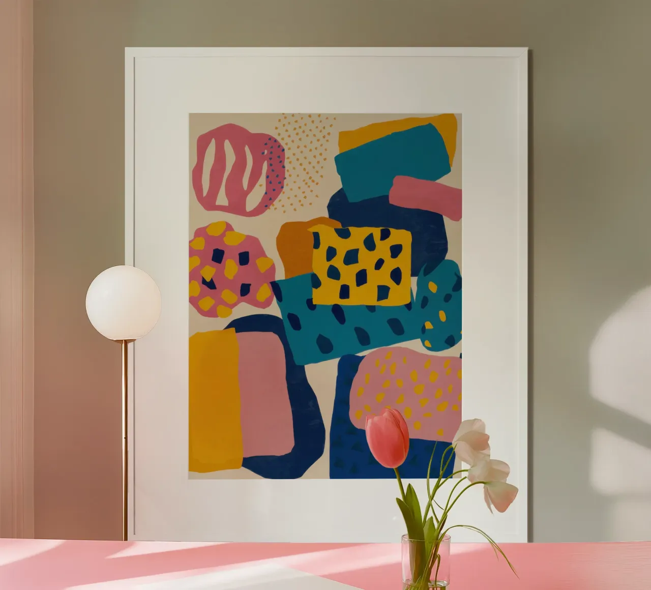 Cubist Form Fiesta Hahnemühle von Sun Riser